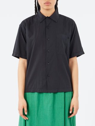 Merz B. Schwanen SHIRT09LP Short Sleeve Poplin Shirt