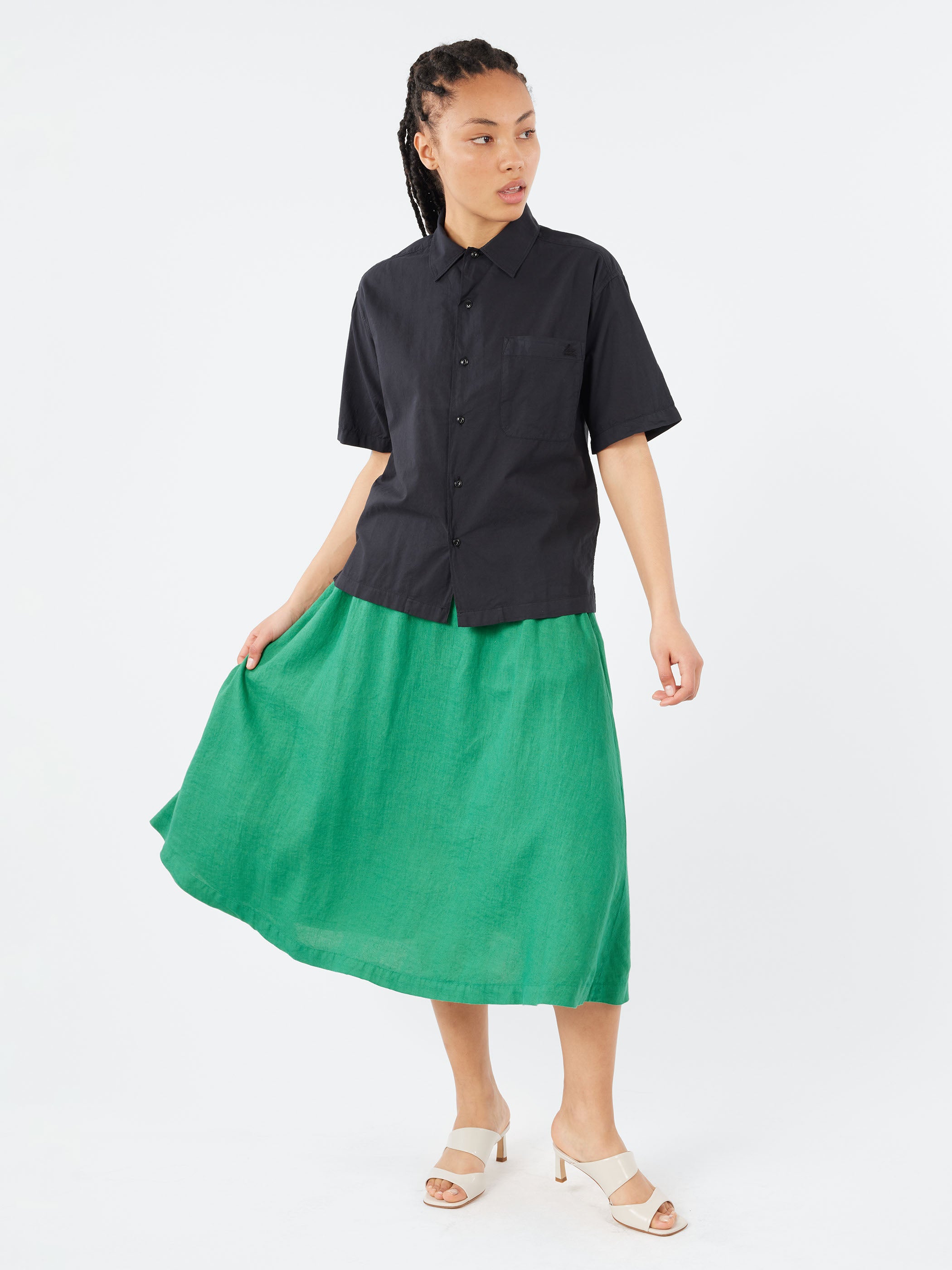 SHIRT09LP Short Sleeve Poplin Shirt