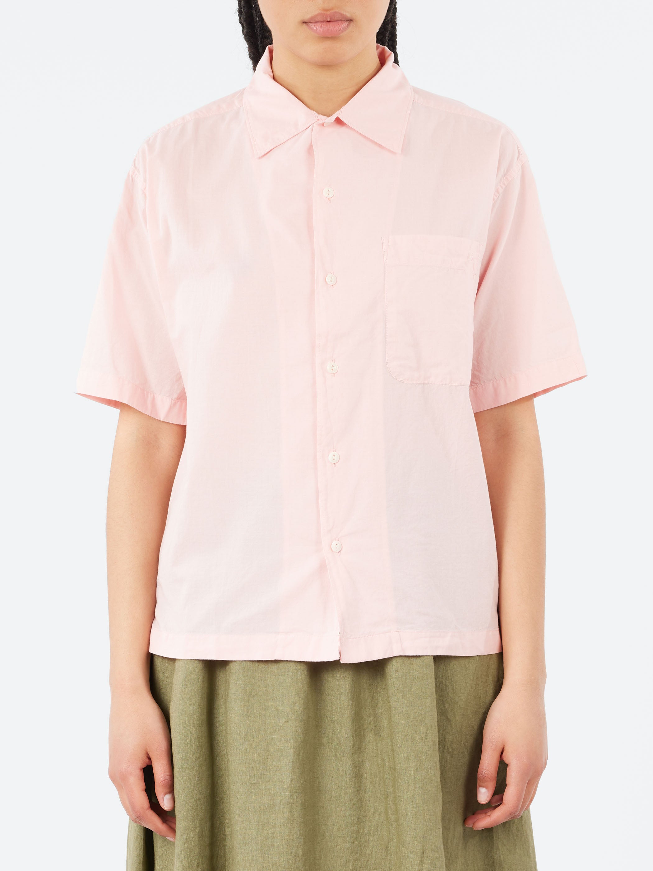 SHIRT09LP Short Sleeve Poplin Shirt