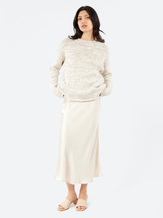 Silk Laundry Long Bias Cut Skirt