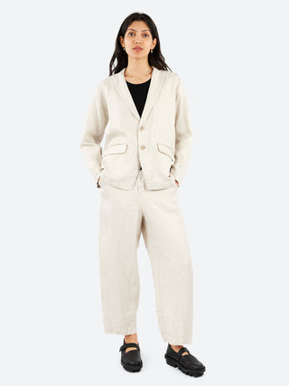 Pas de Calais Linen Twill Wide Pants