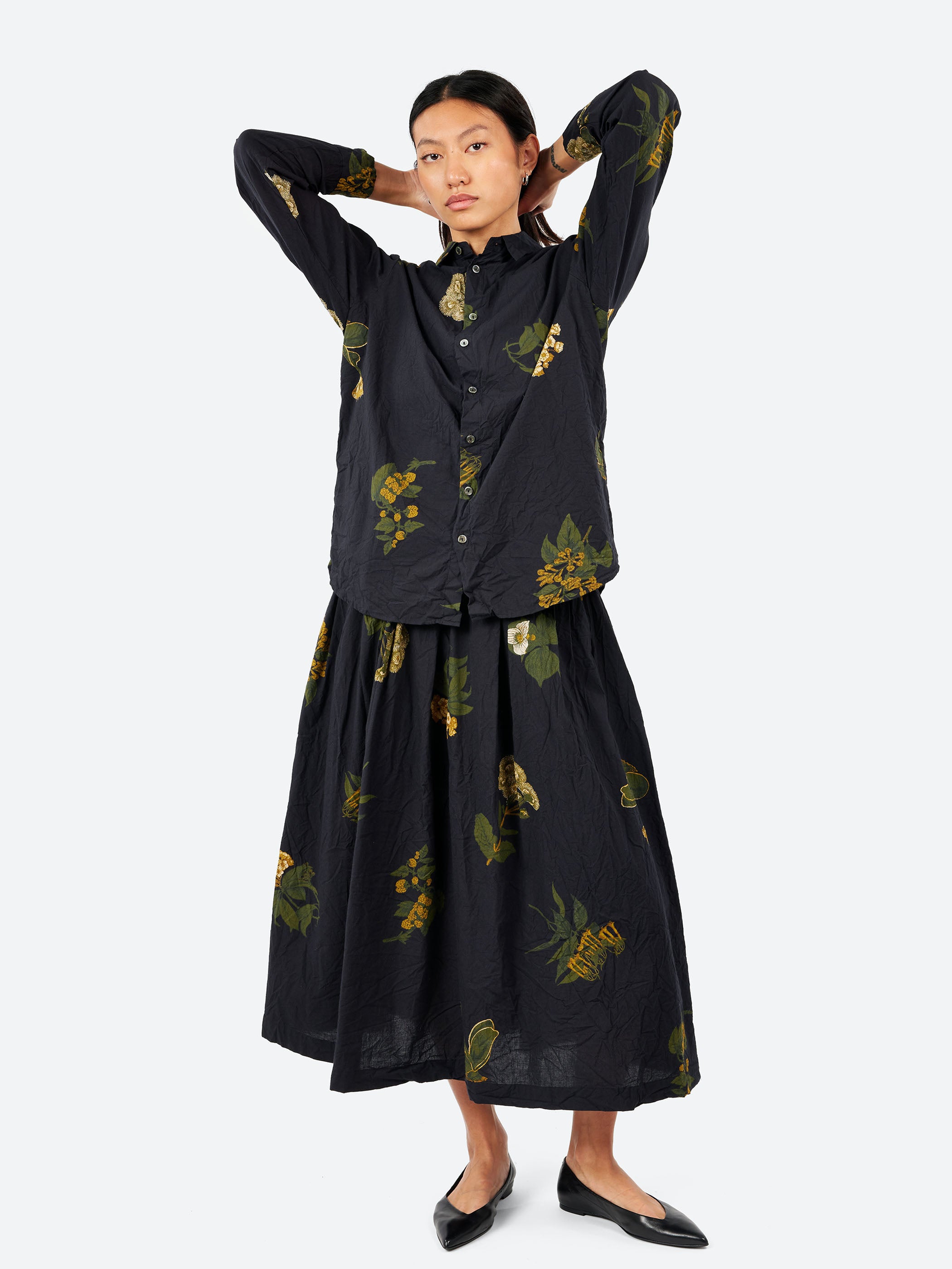 Summer Botanical Skirt
