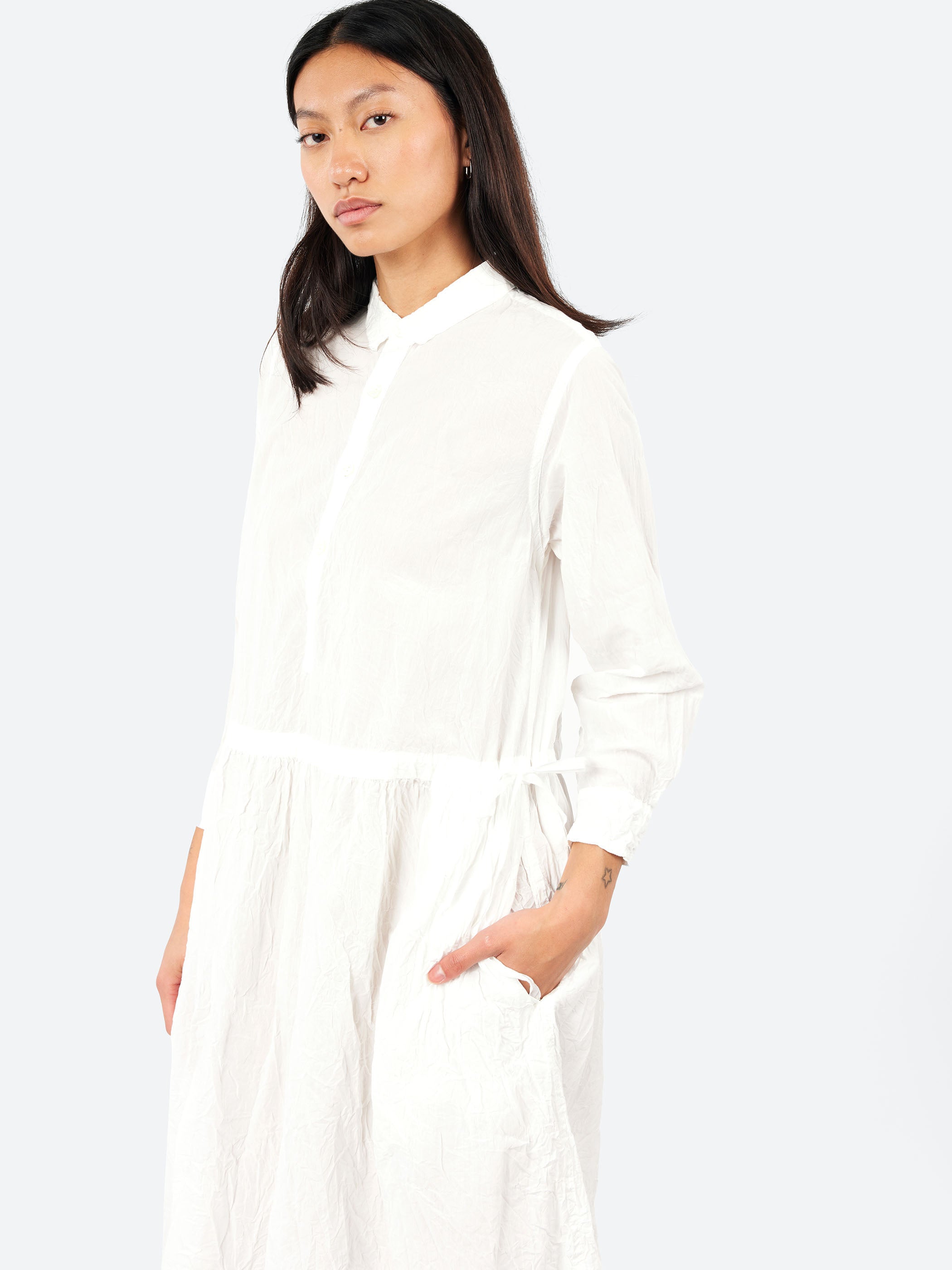 Classic Crinkle Dress