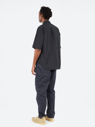 Sage de Cret Organic Cotton Broadcloth Short Sleeve Regular Collar Shirt