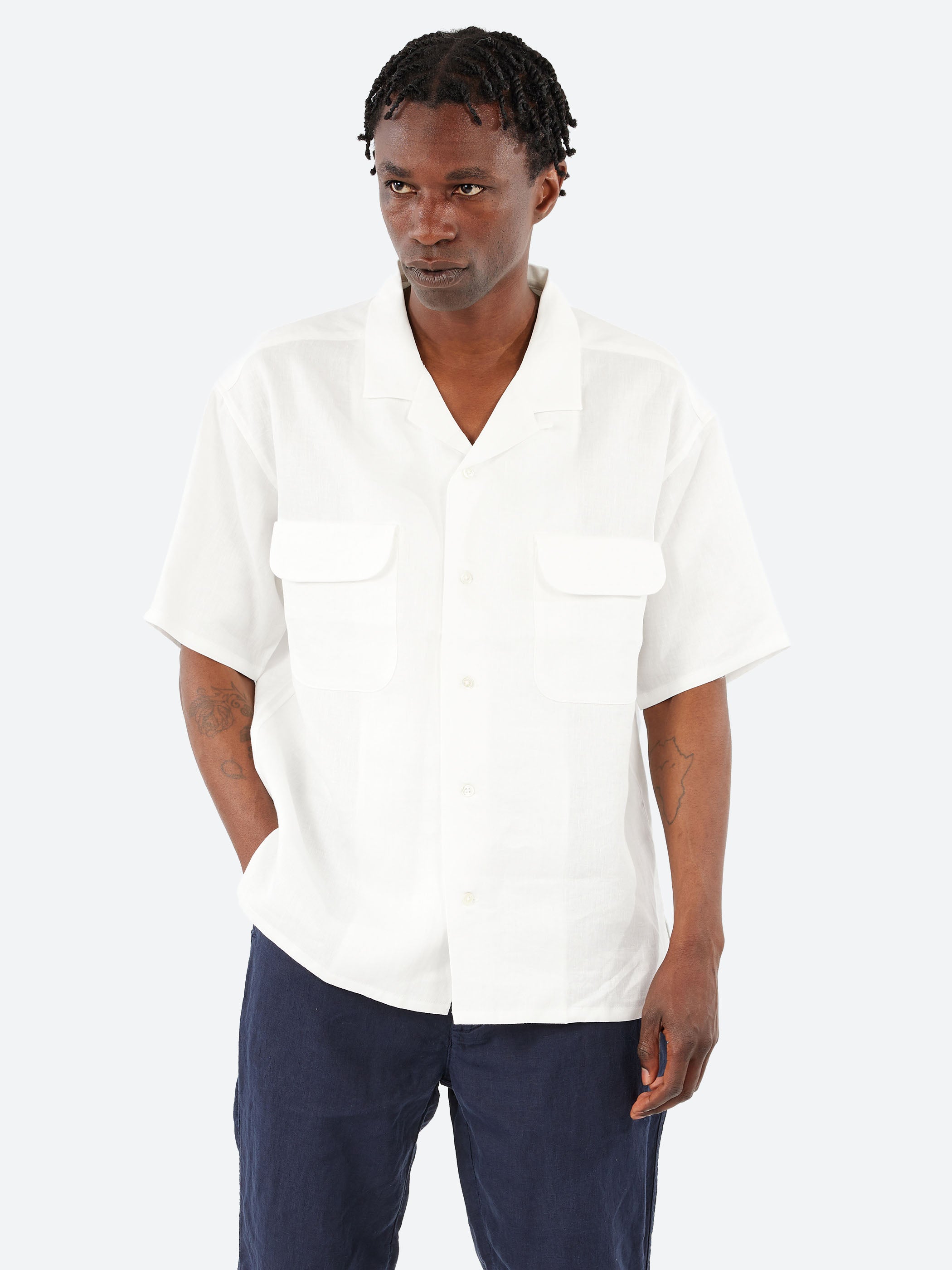 Open Collar Shirt