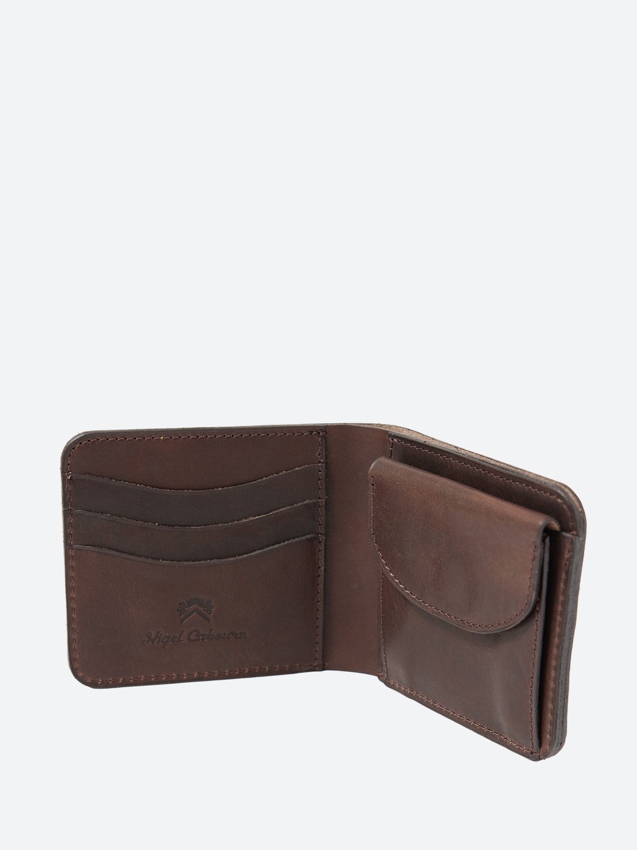 Leather Wallet Peat Label