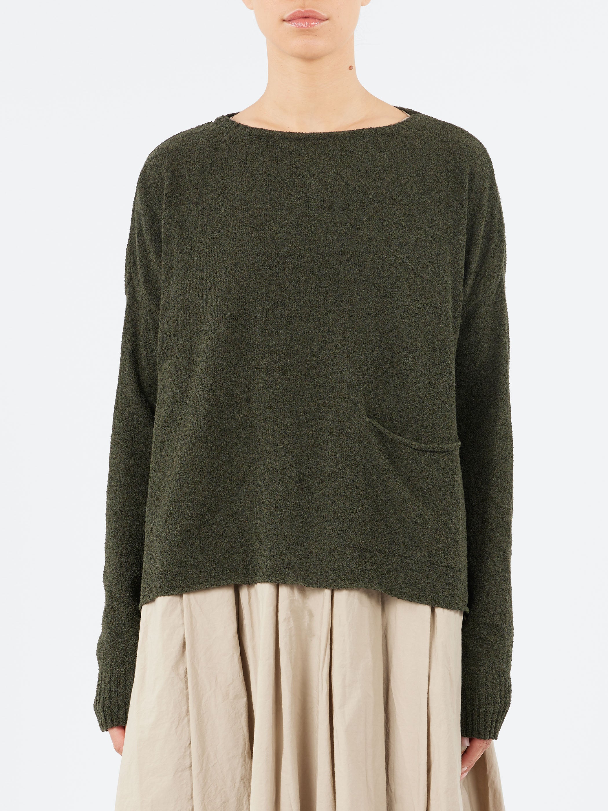 YPK003 Crewneck with Pocket