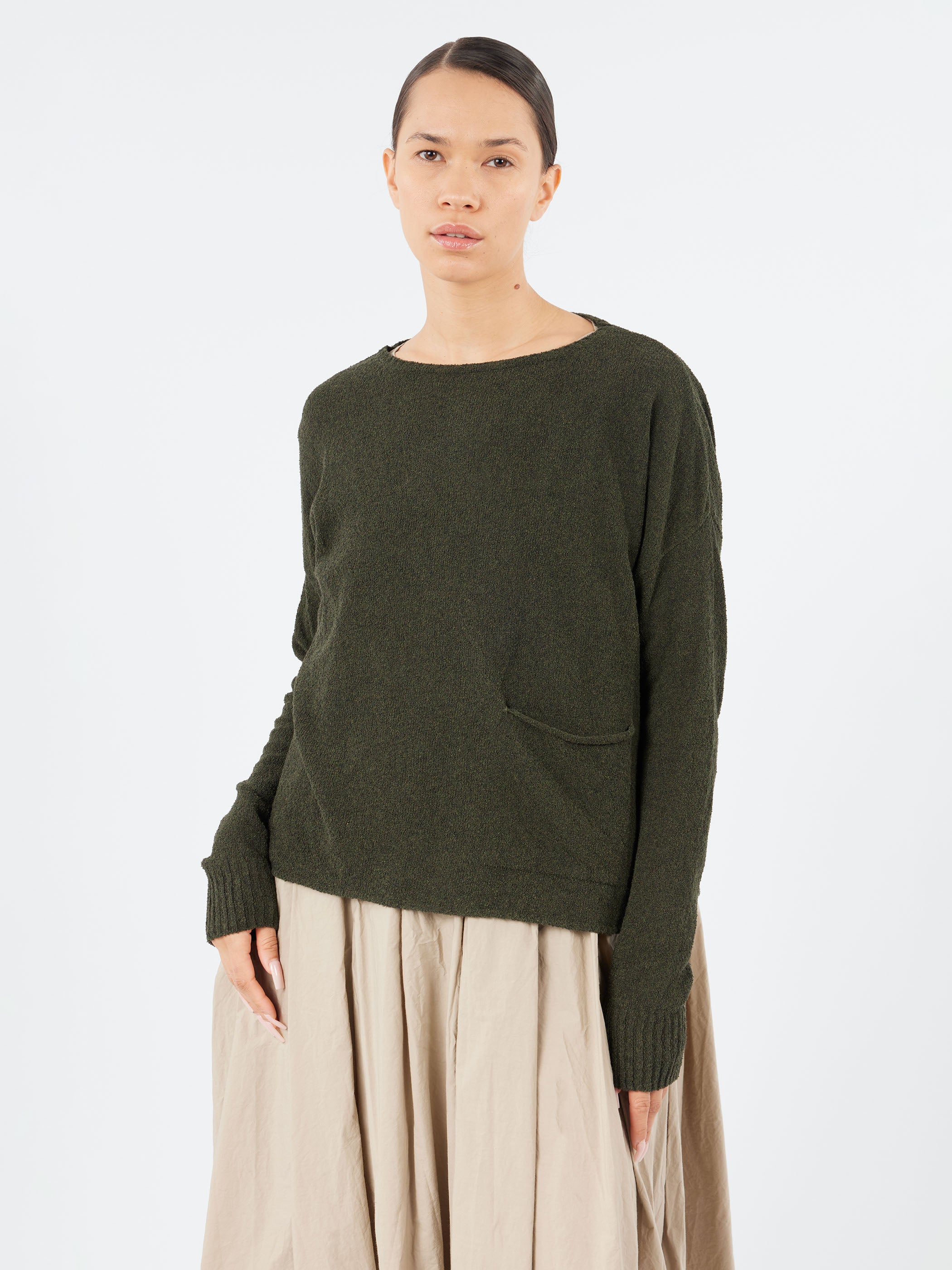 YPK003 Crewneck with Pocket