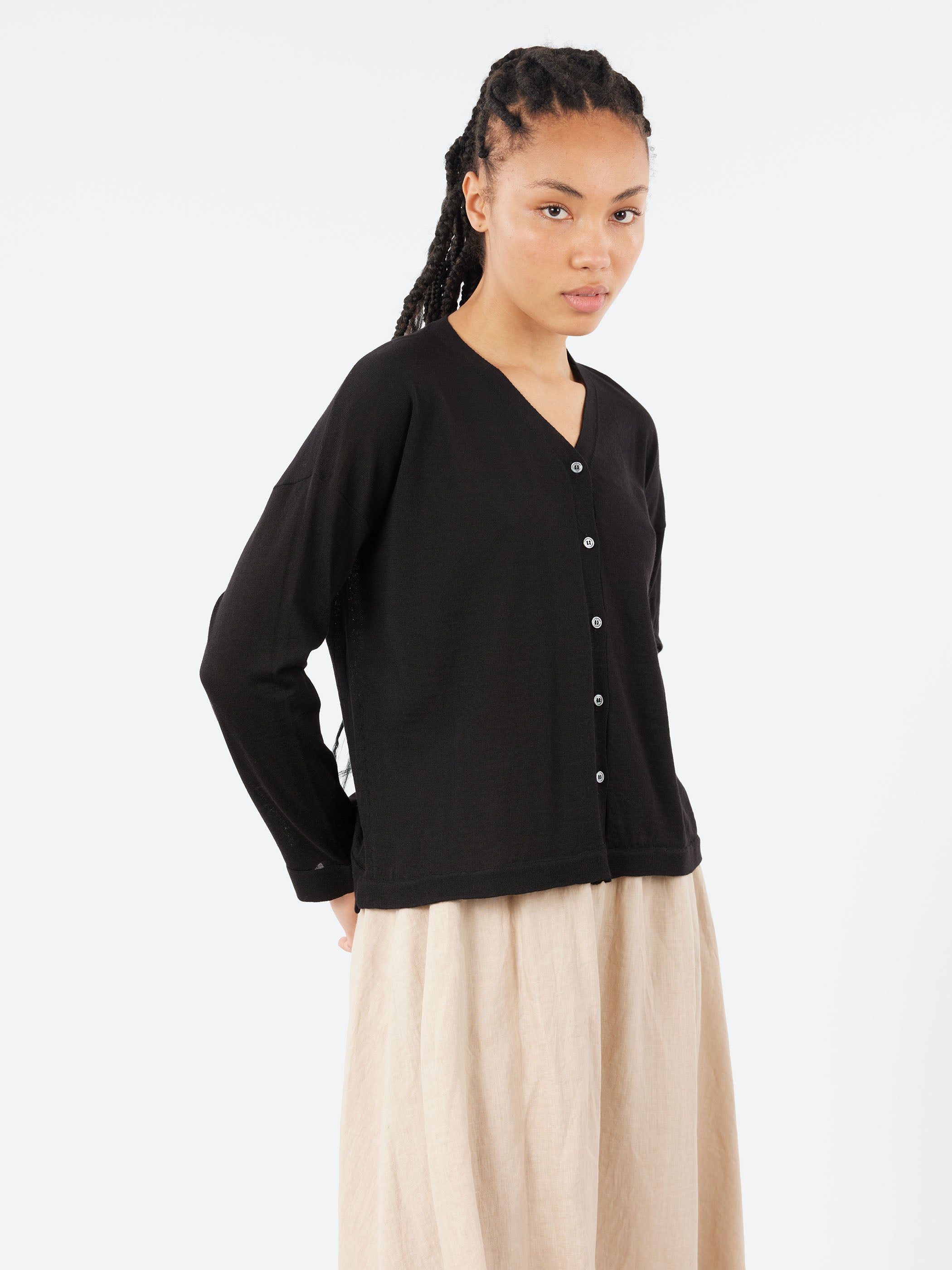 V-Neck Cardigan