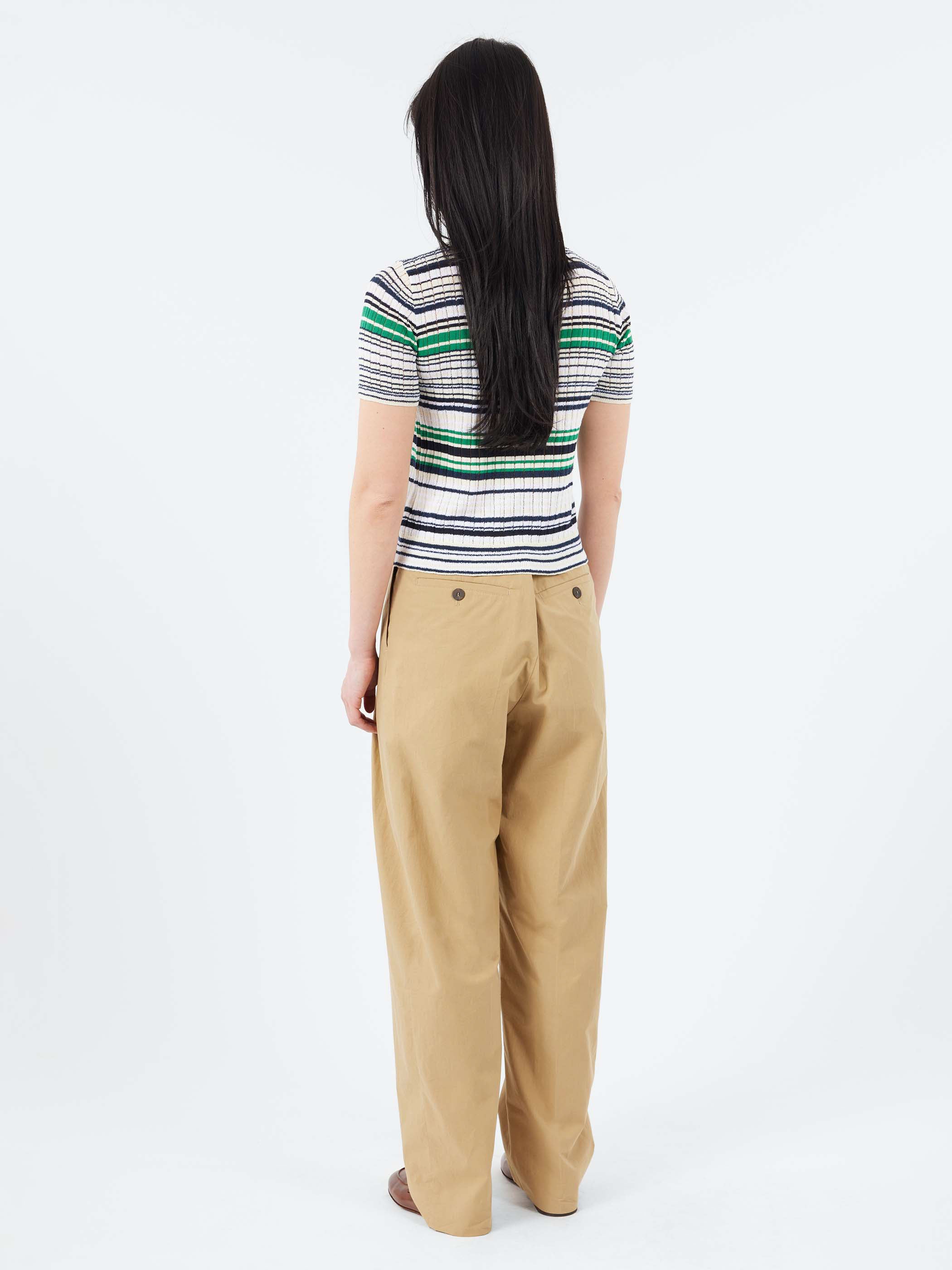 Multi-Striped Polo