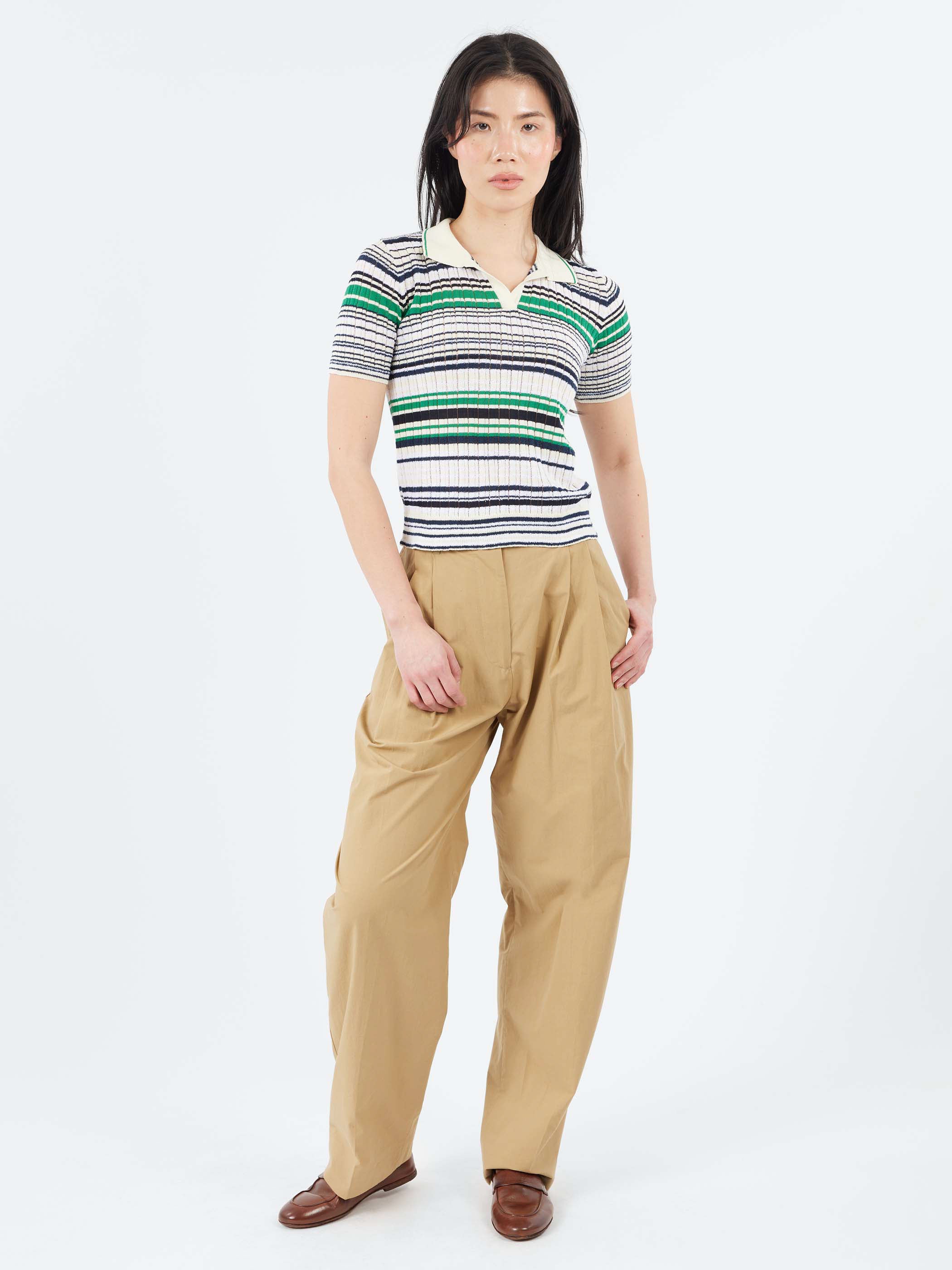 Multi-Striped Polo