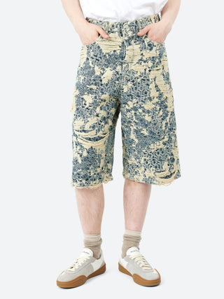 Acne Studios Loose Fit Denim Short