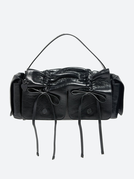 Acne Studios｜SHOULDER BAGS (A10294 900) Acne Studios - Musubi mini shoulder bag - Black