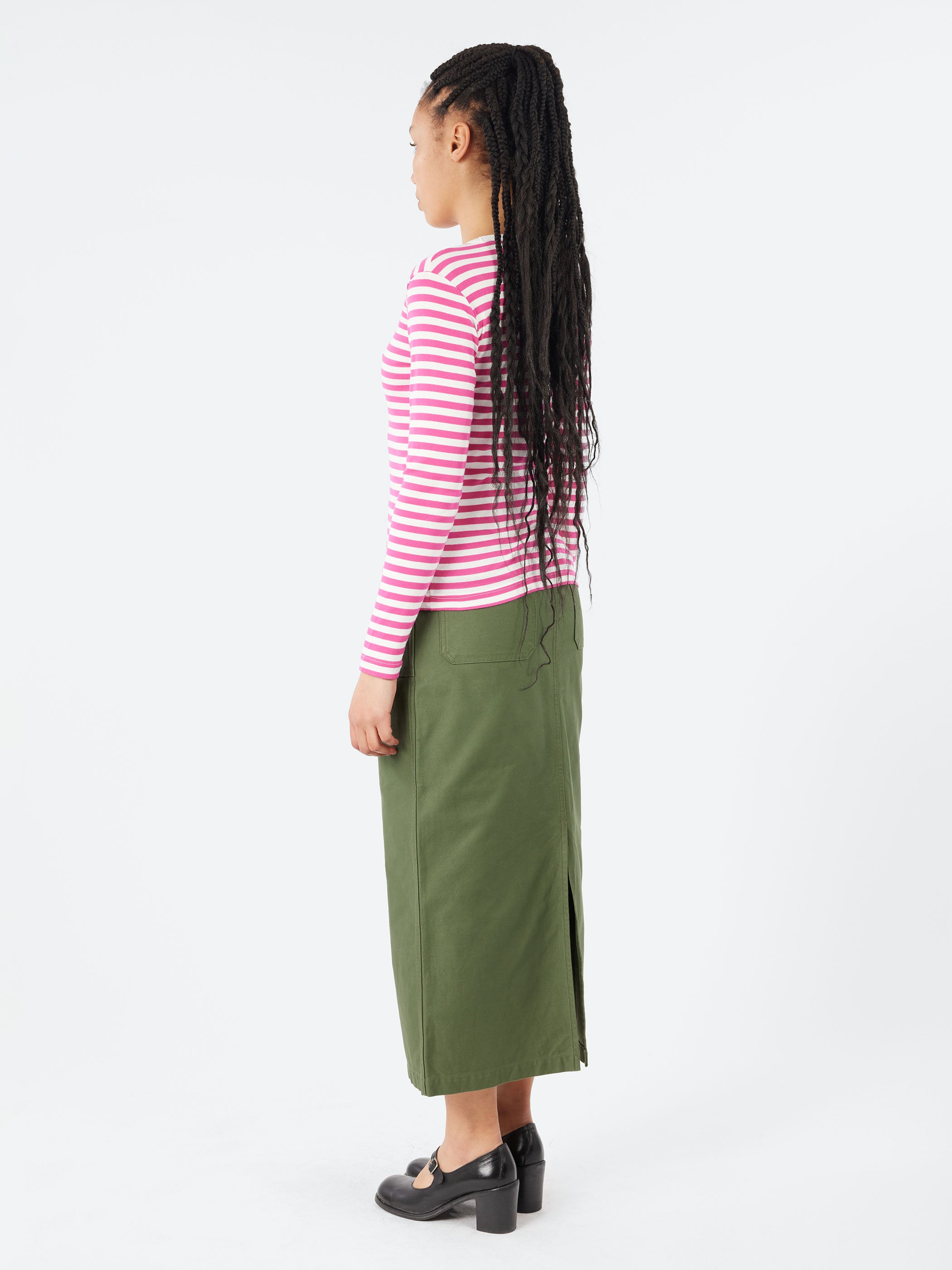 Long Sleeve Border T-Shirt