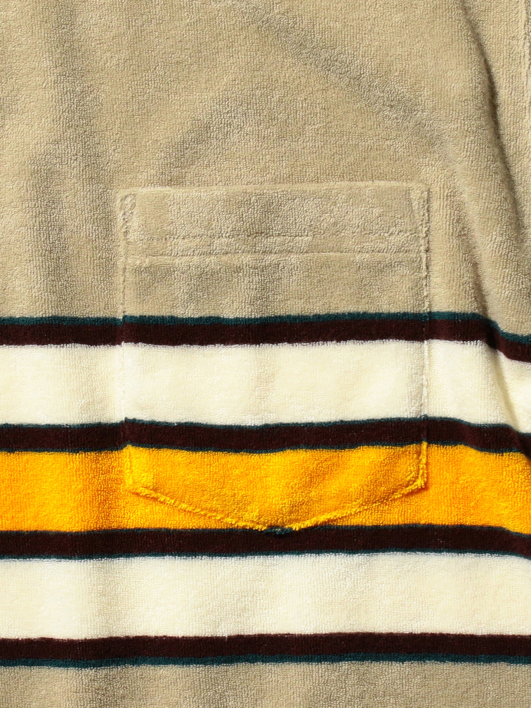 Stripe Pile Pocket Tee