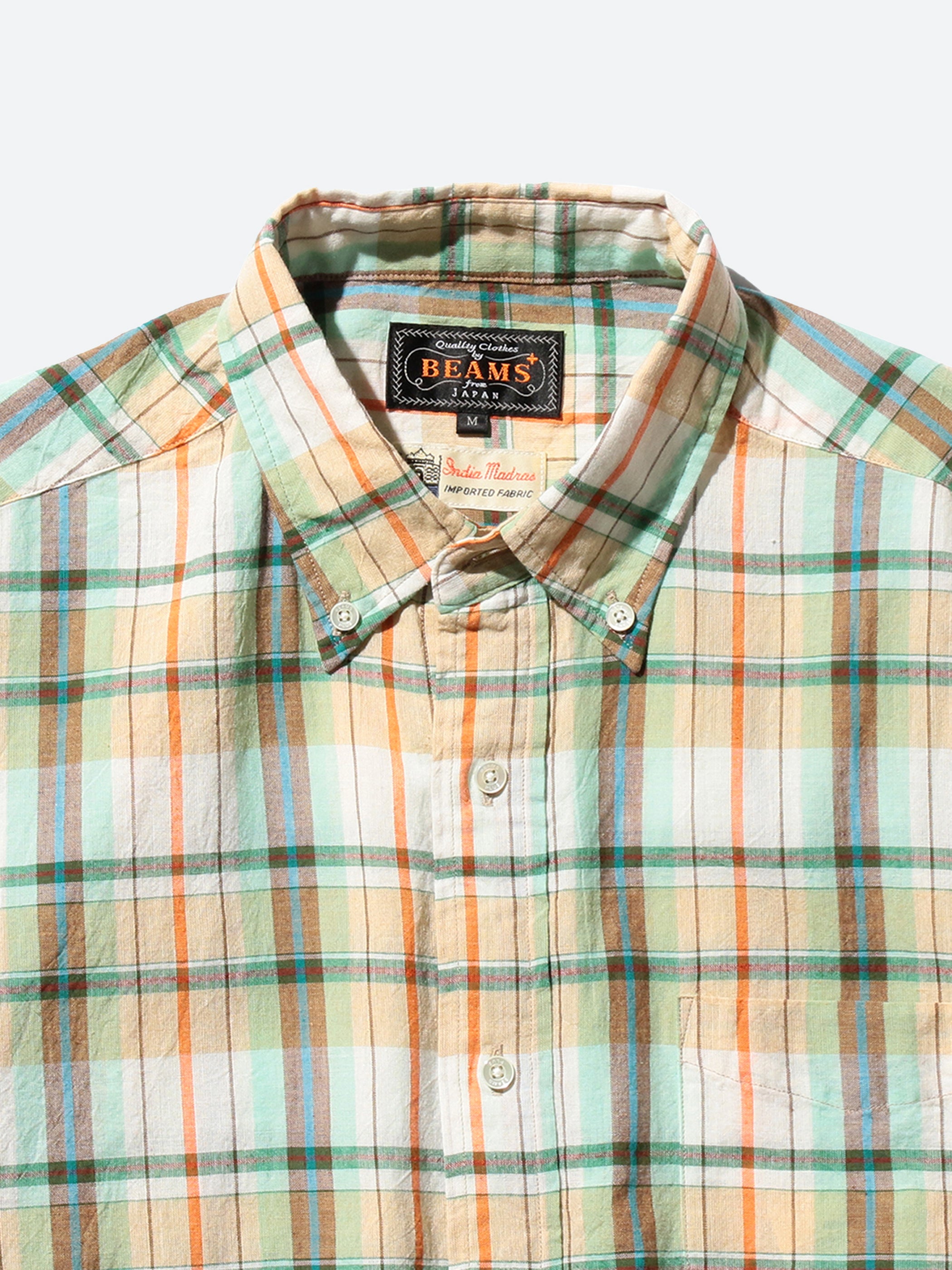 Madras Button Down Shirt