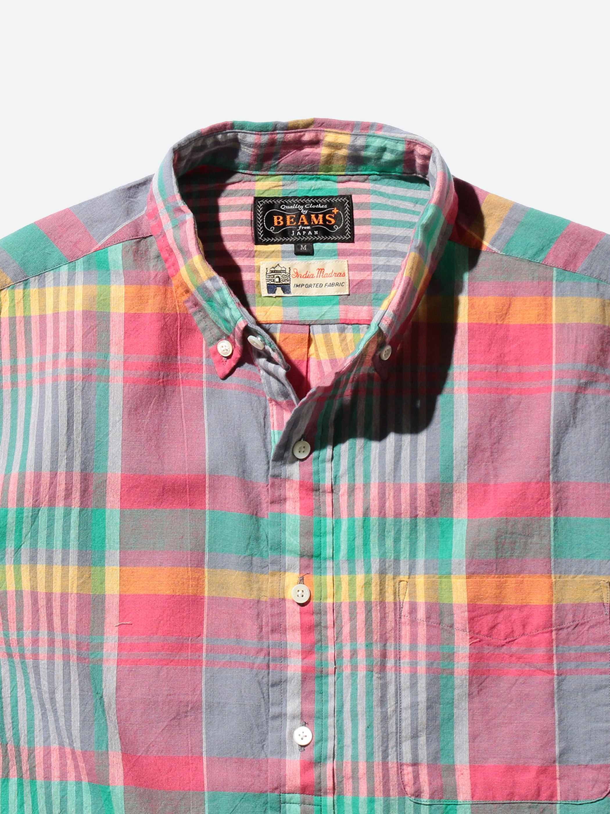 Madras Pullover Shirt