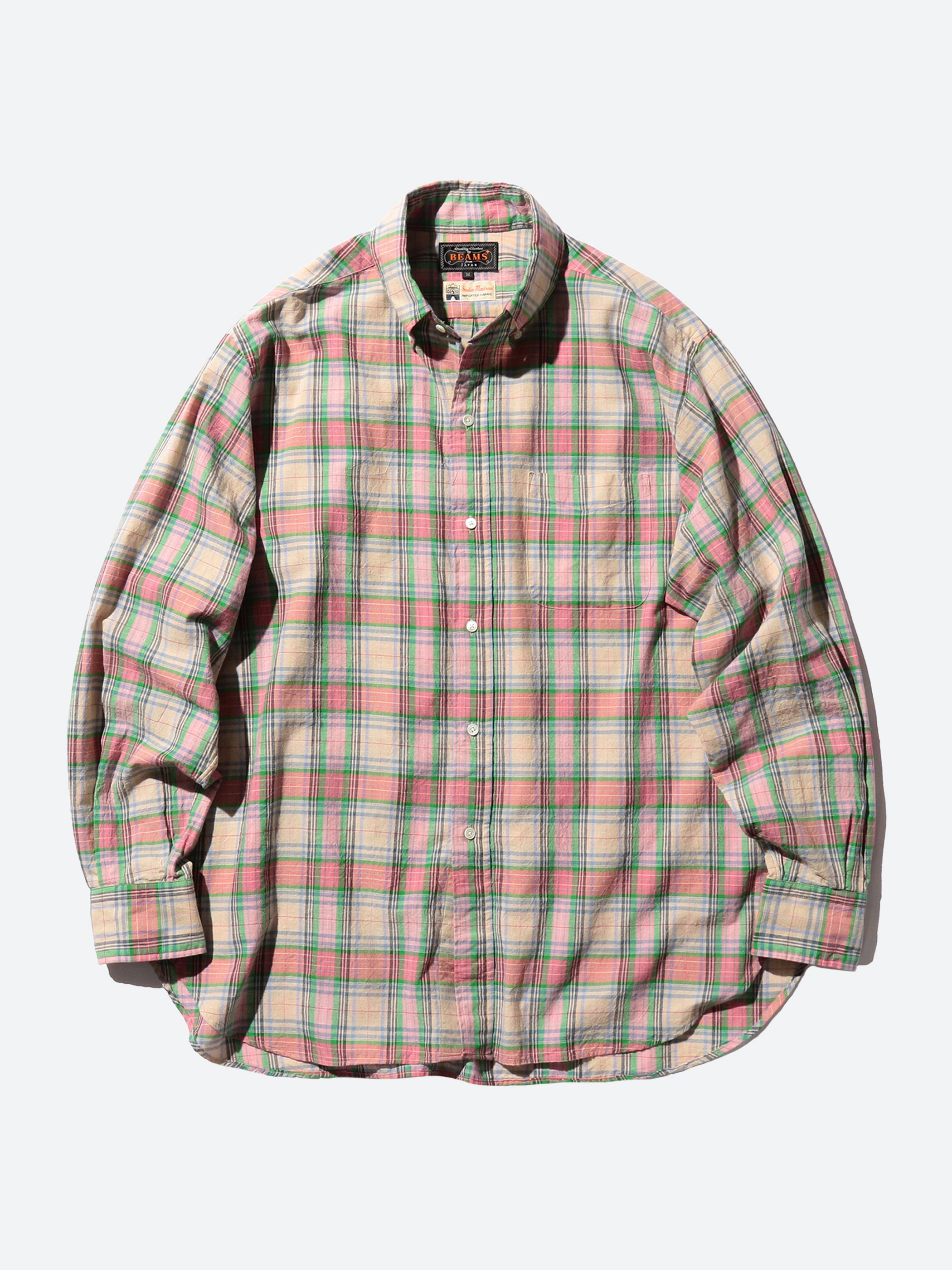 Classic Fit Madras Button-Down Shirt