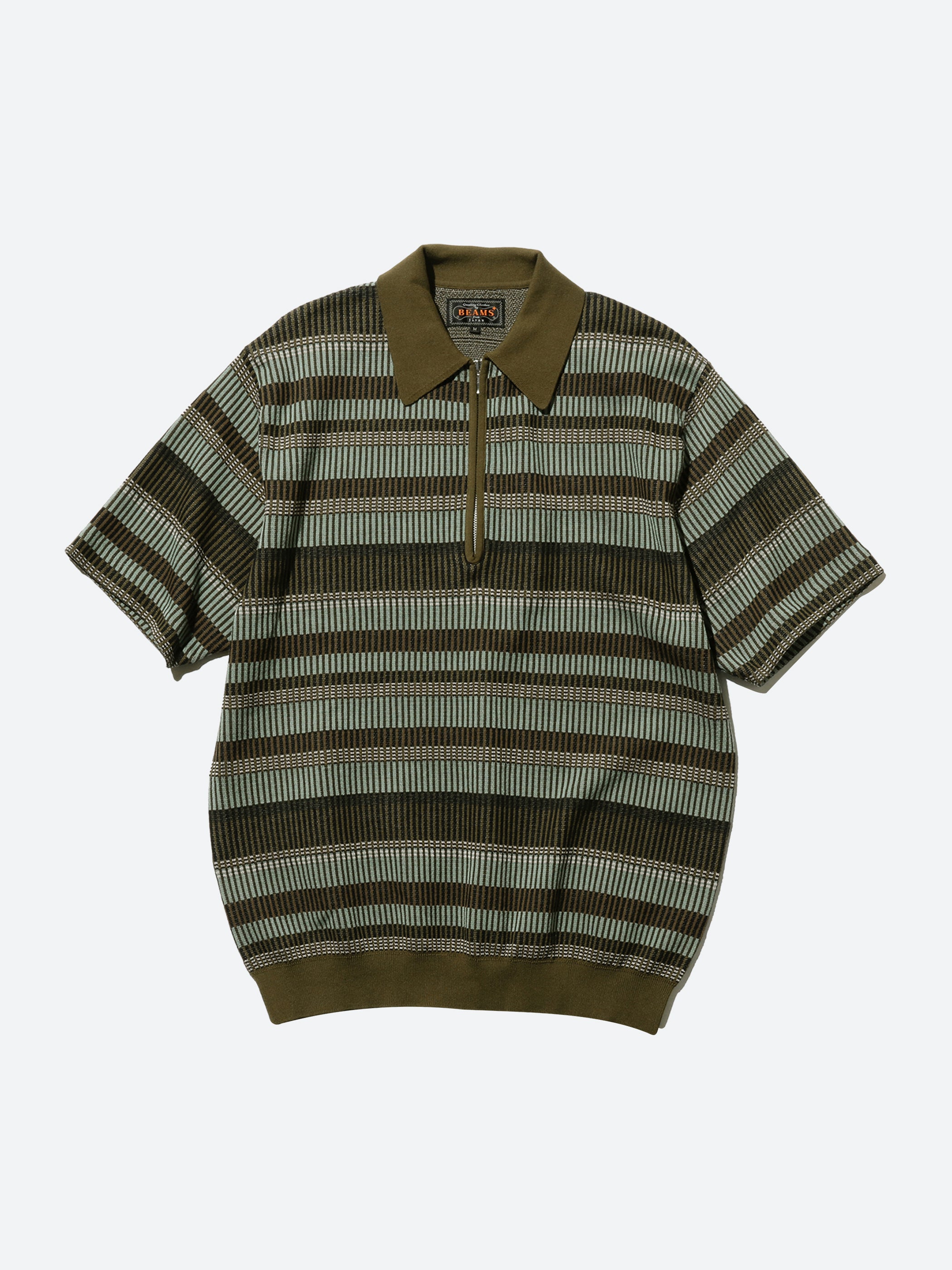 Half Zip Knit Polo