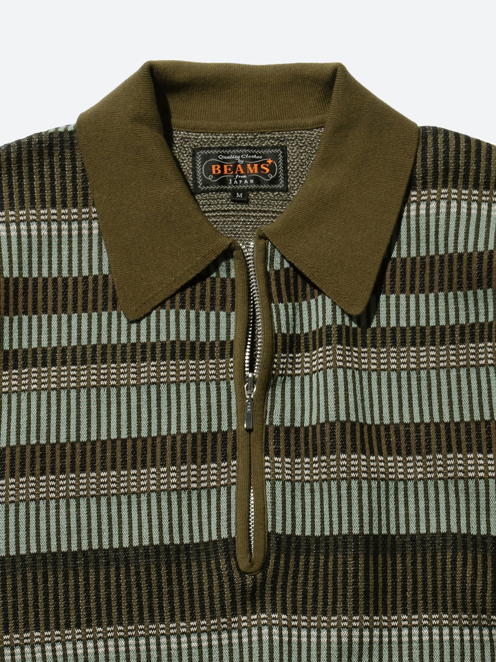Half Zip Knit Polo