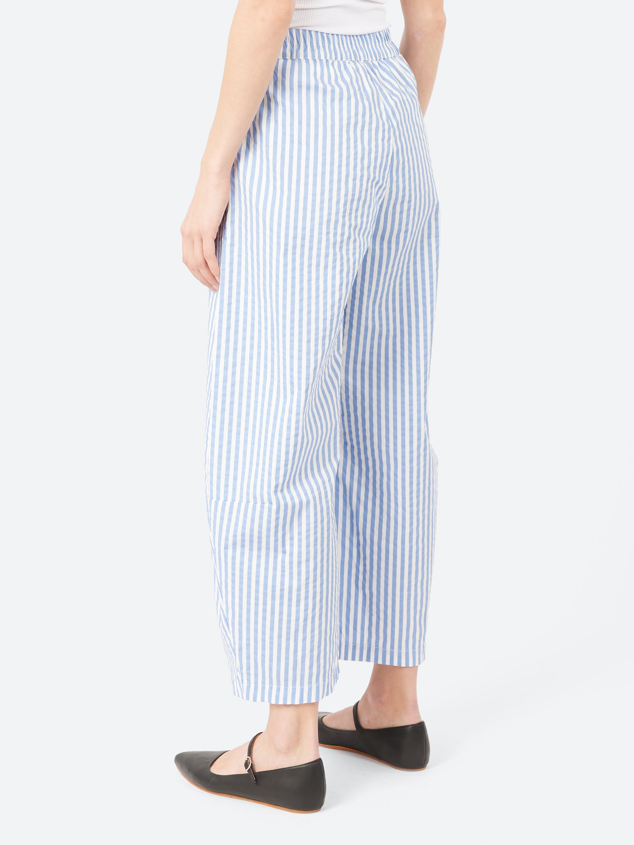 Elastic Pleat Trousers