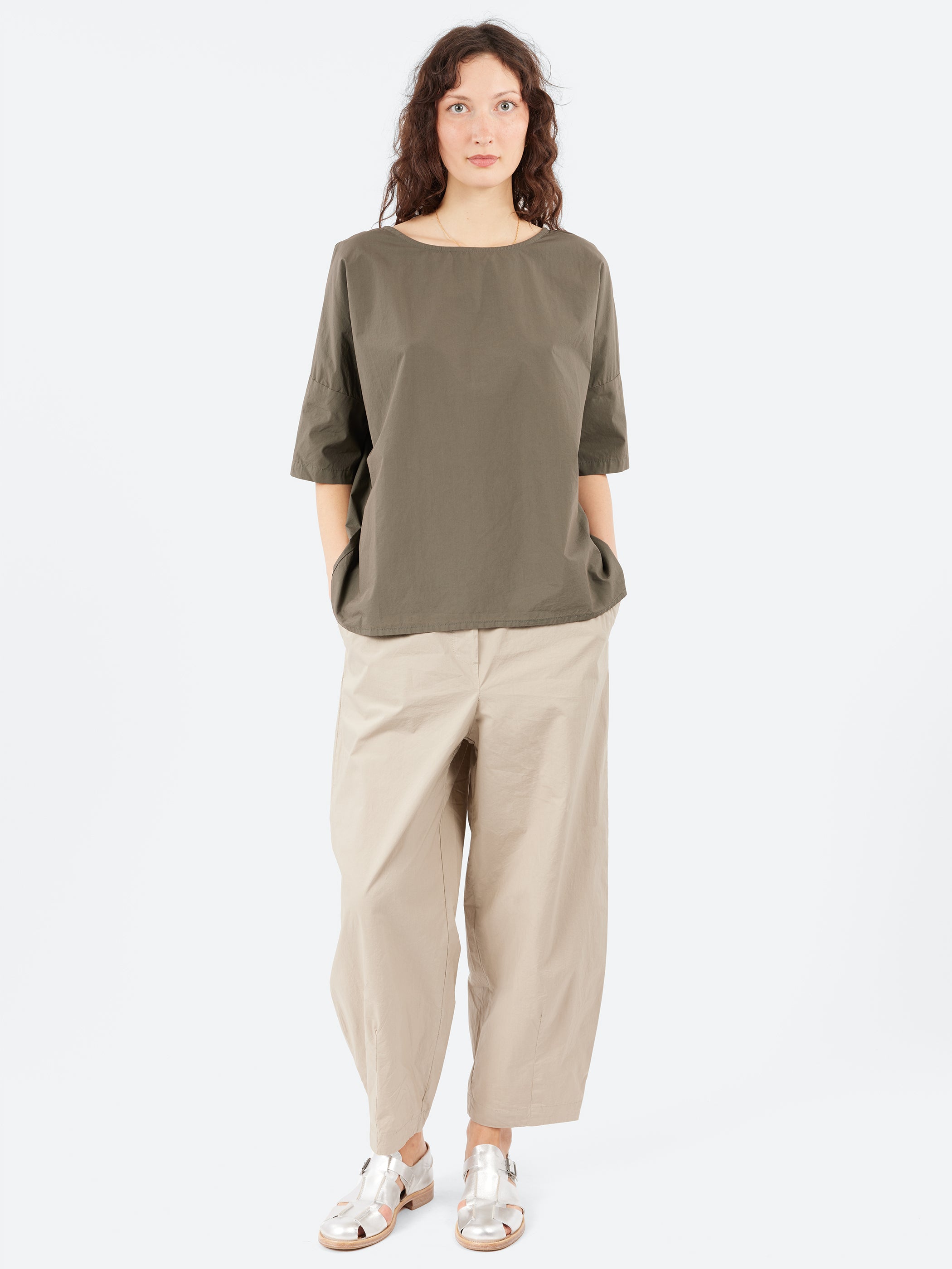 Half Sleeve Wide T-Shirt