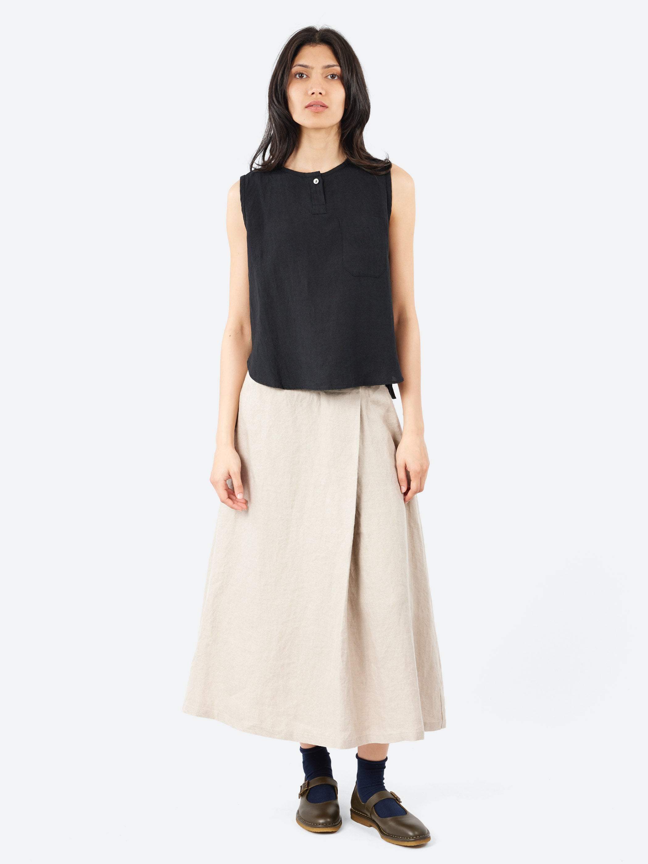 Fake Wrap Skirt