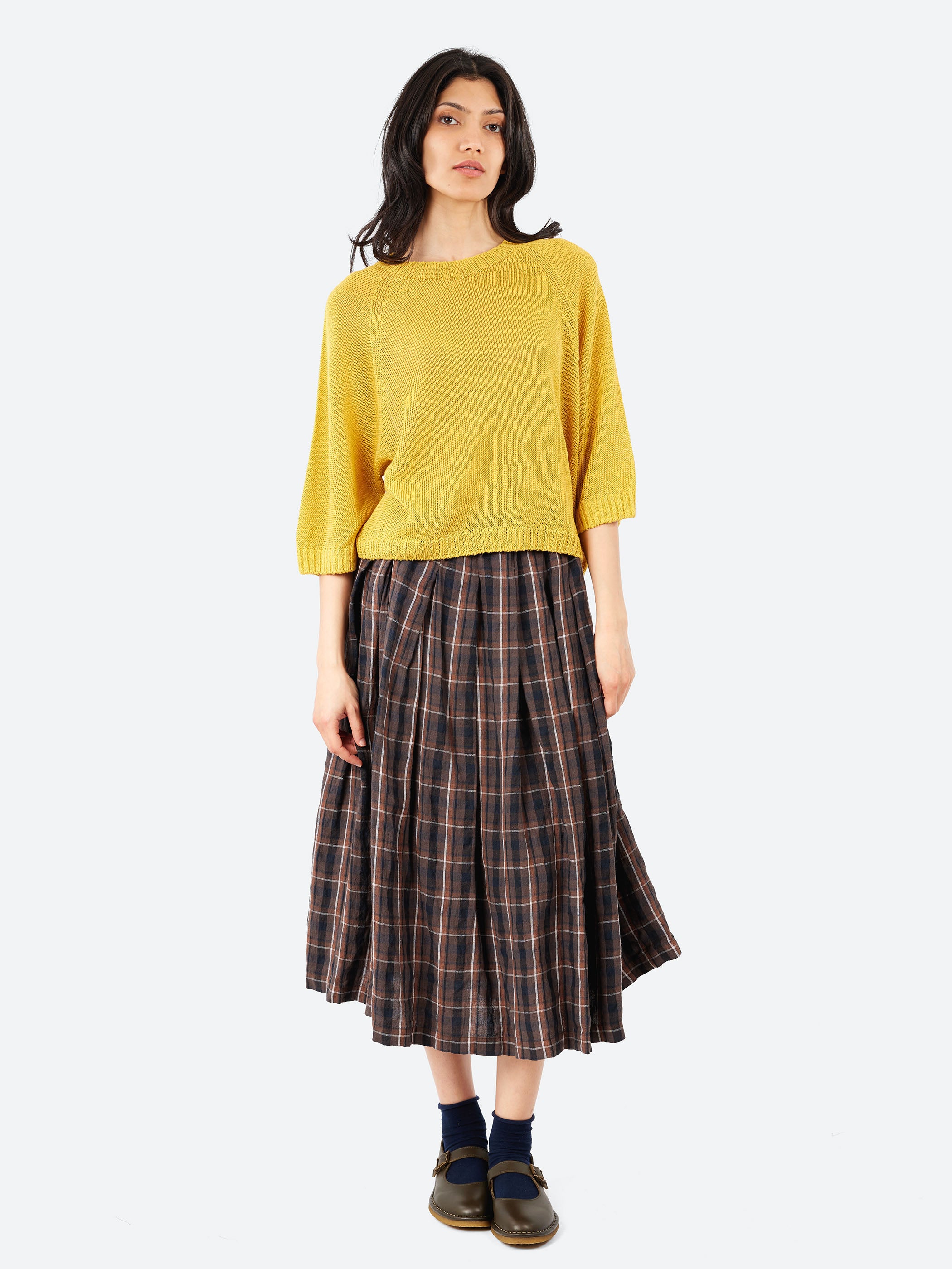 Linen Knit Pullover
