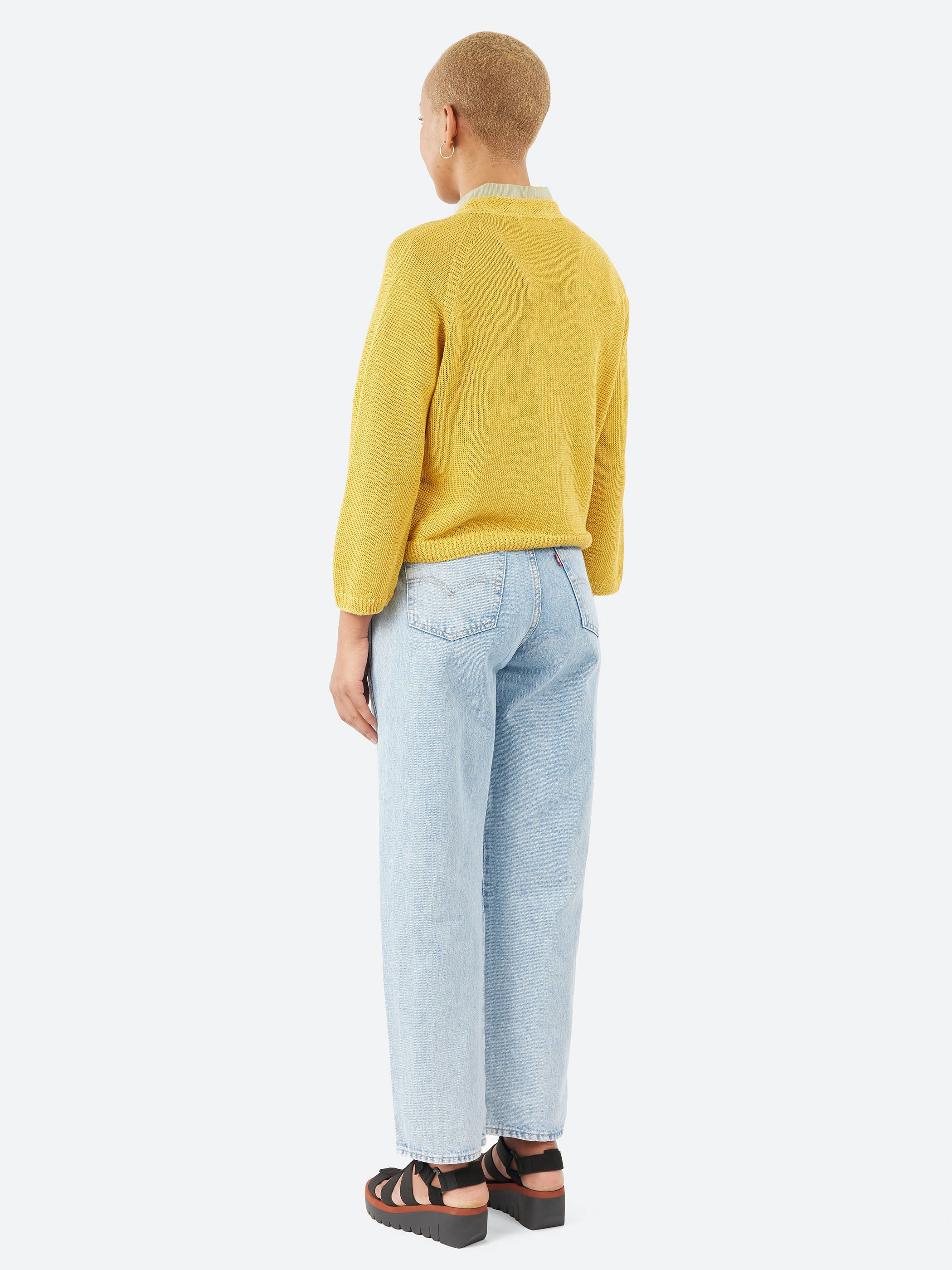Linen Knit Cardigan