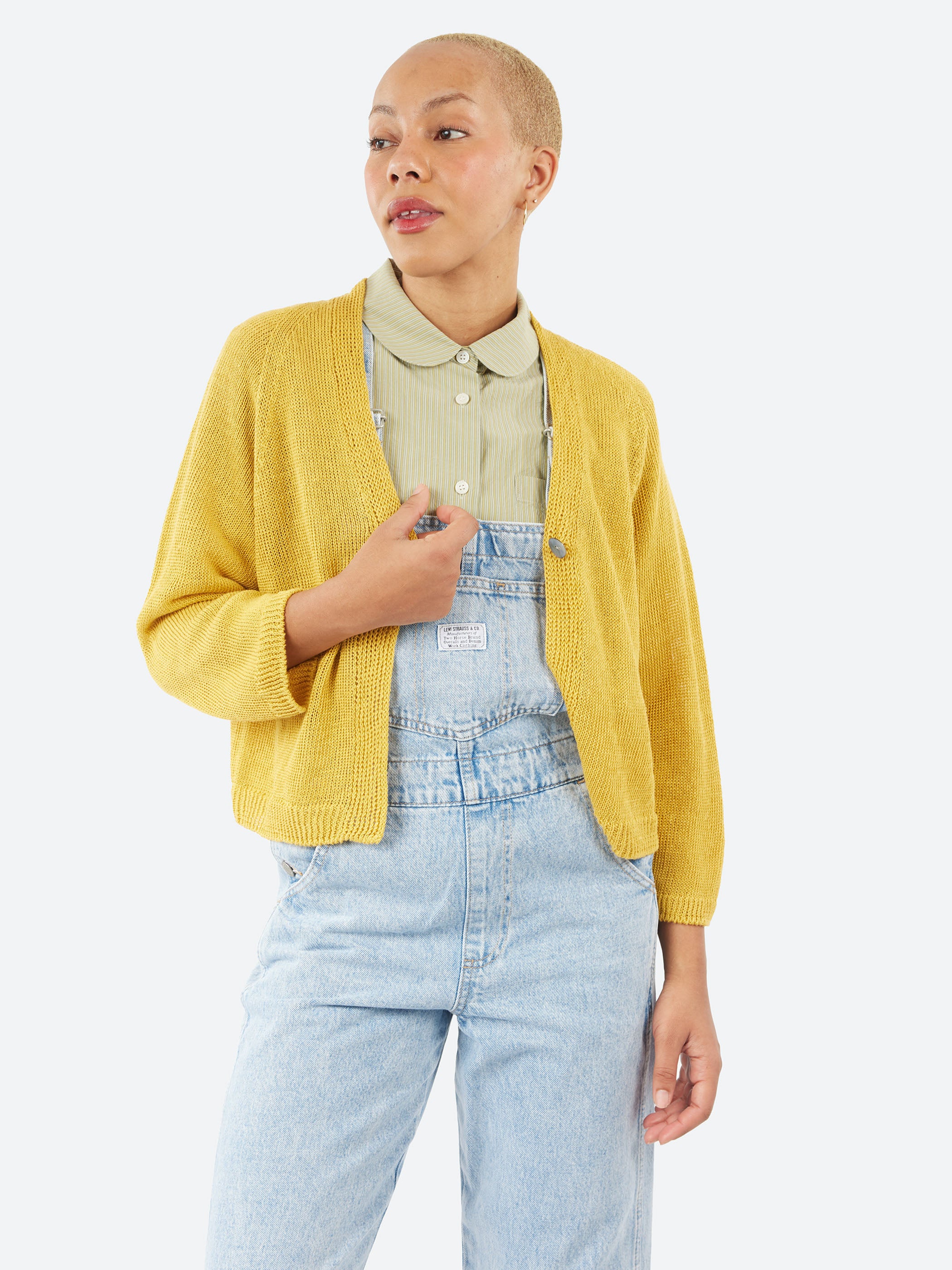 Linen Knit Cardigan