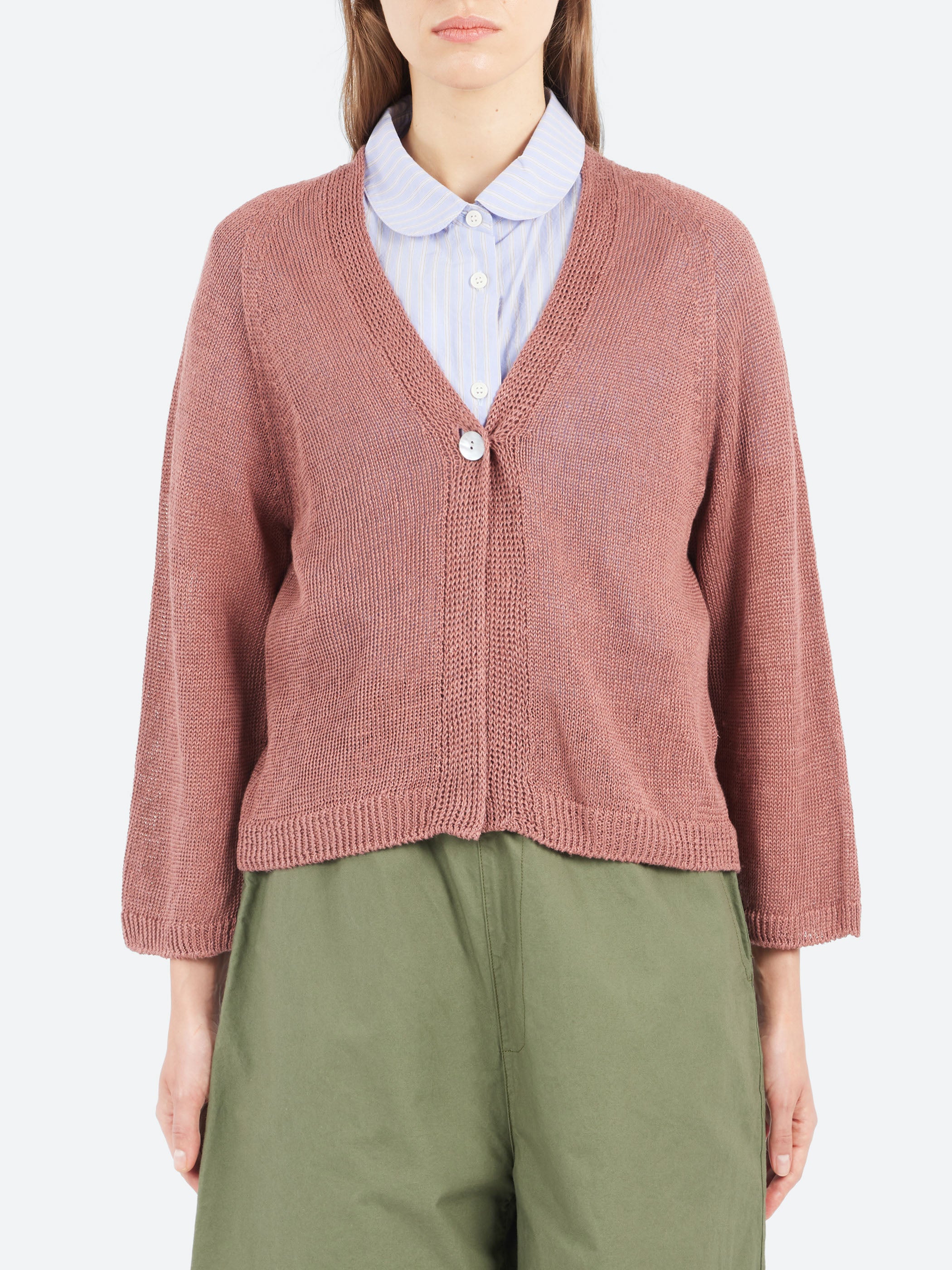 Linen Knit Cardigan