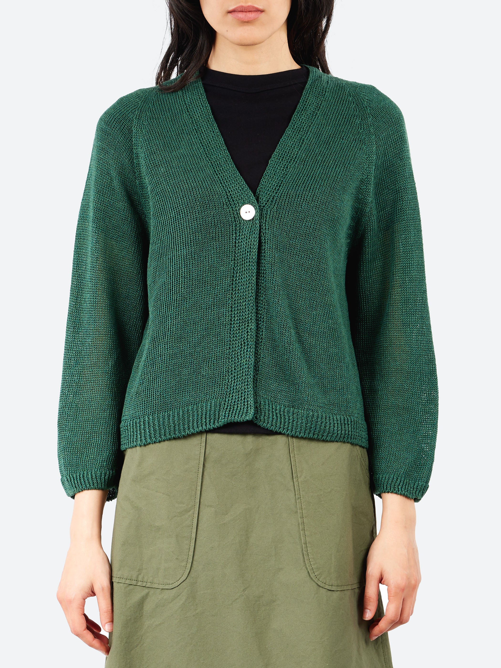 Linen Knit Cardigan