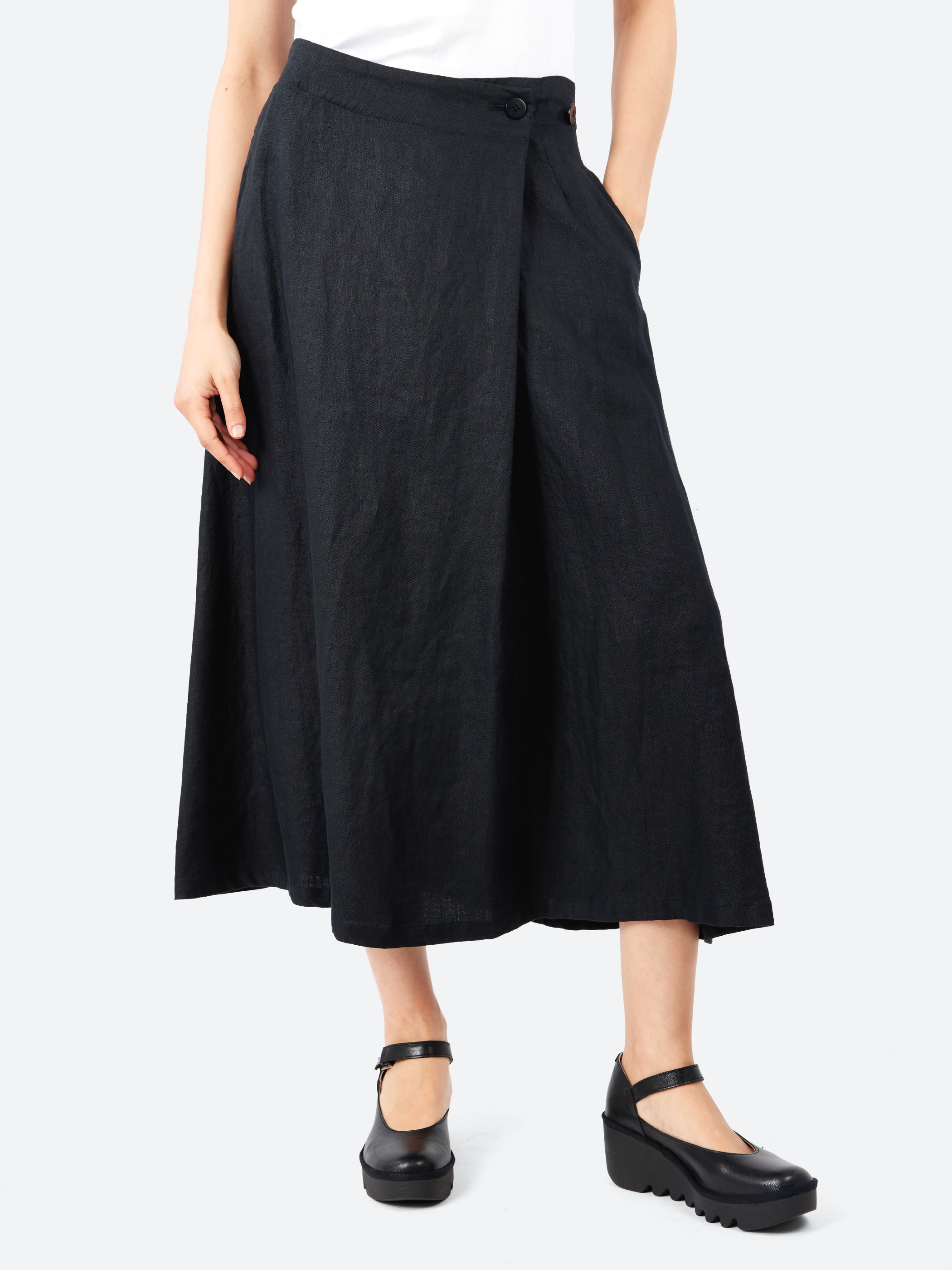 Fake Wrap Skirt