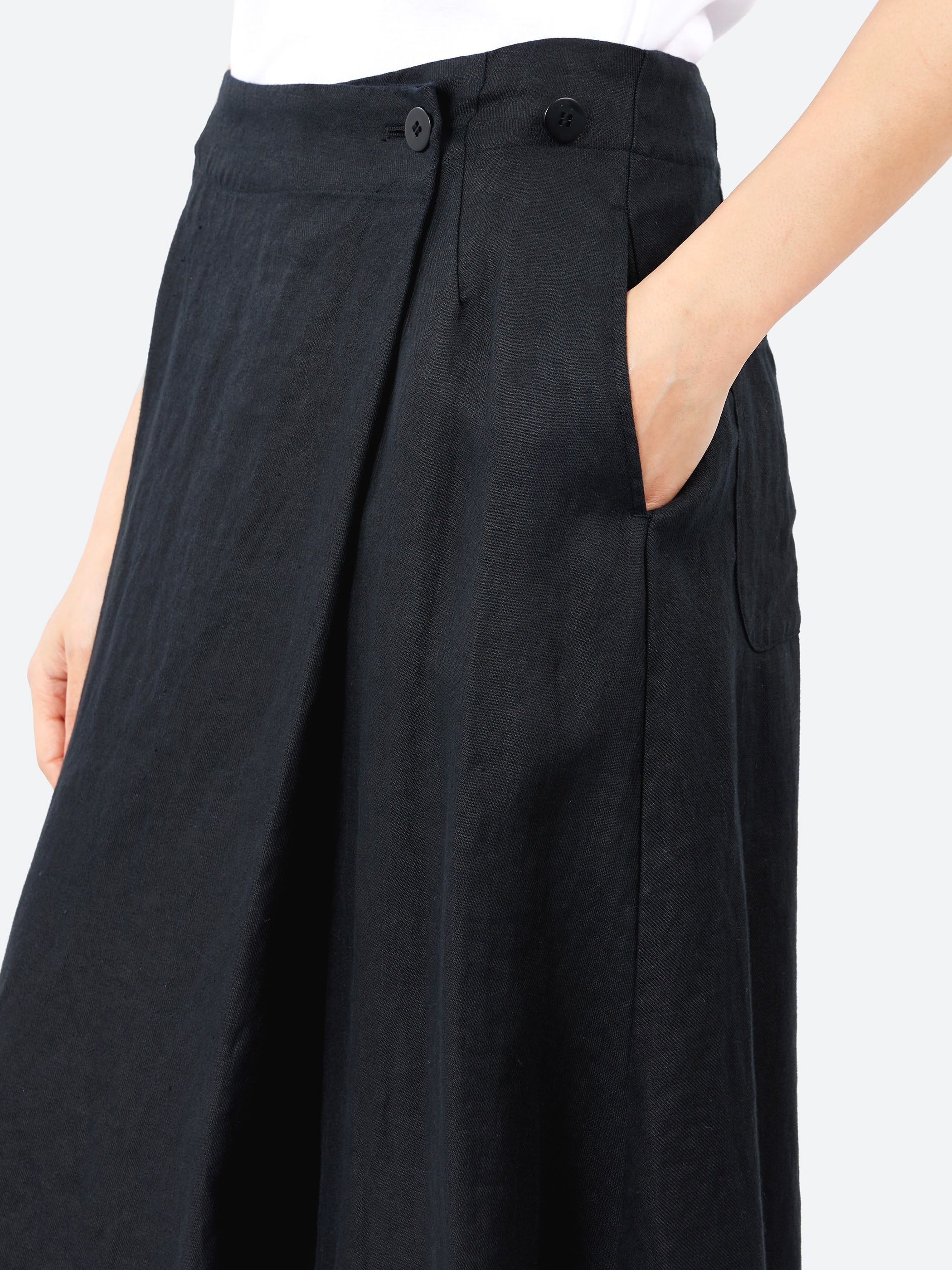 Fake Wrap Skirt