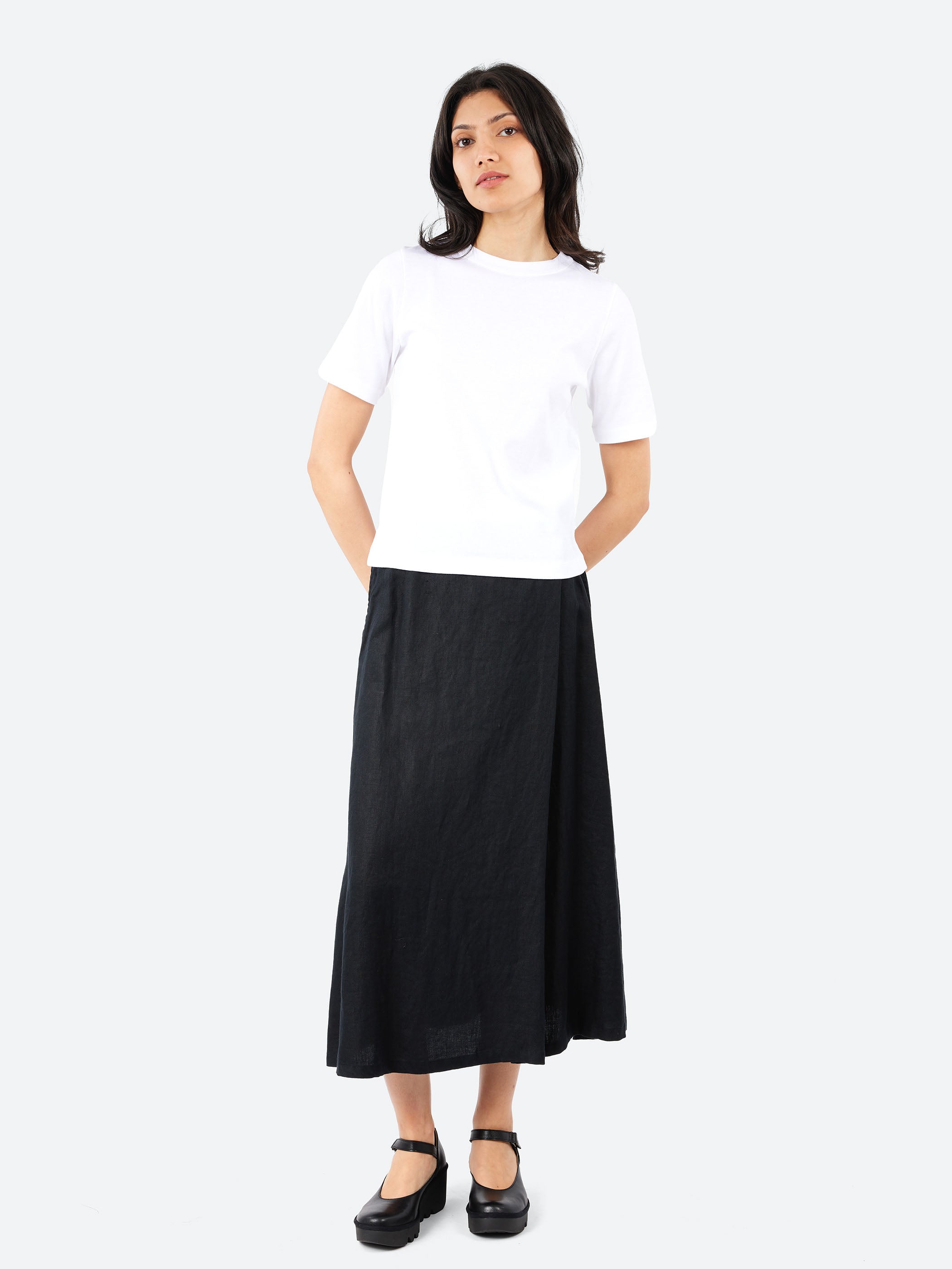 Fake Wrap Skirt