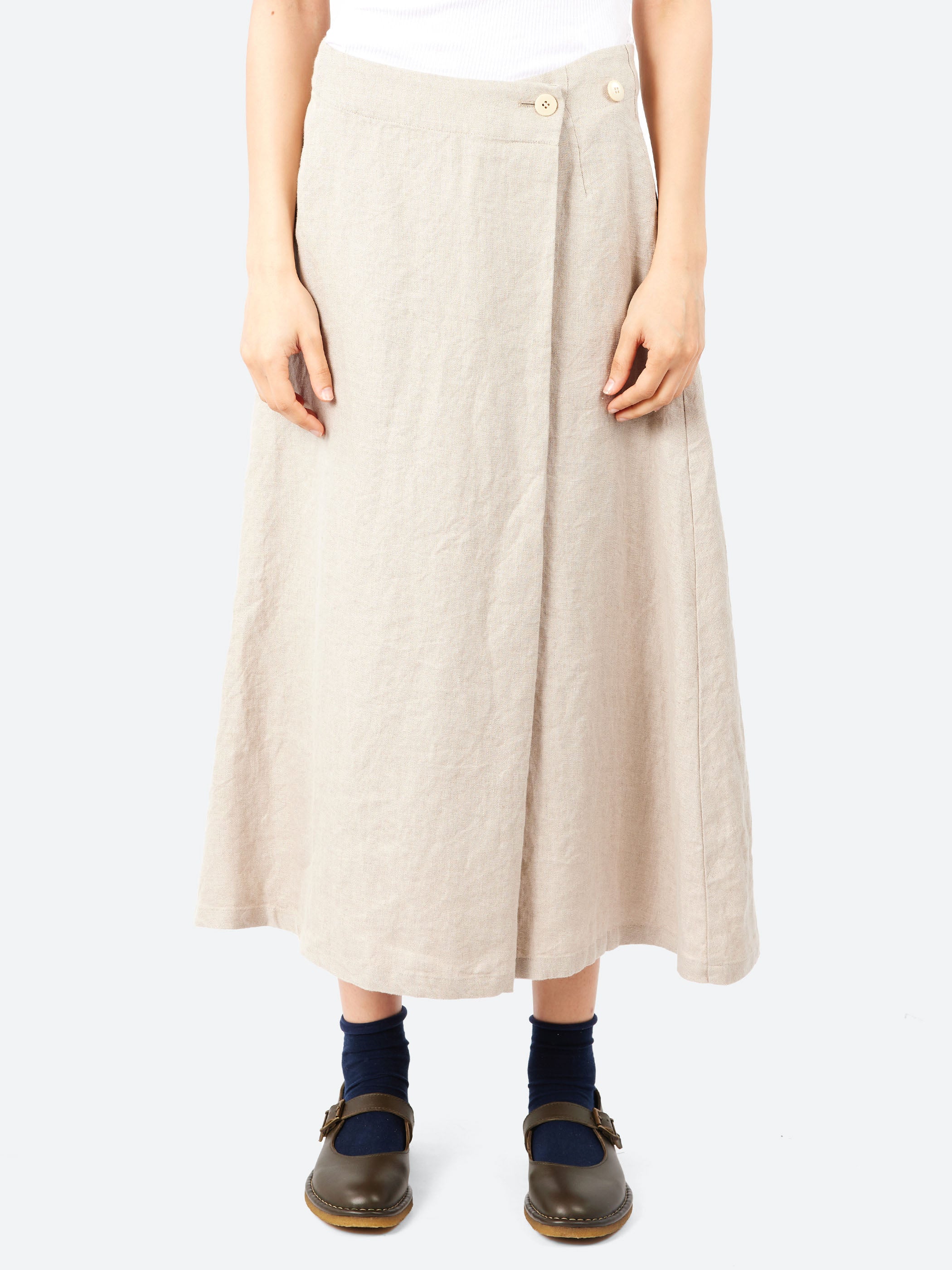 Fake Wrap Skirt