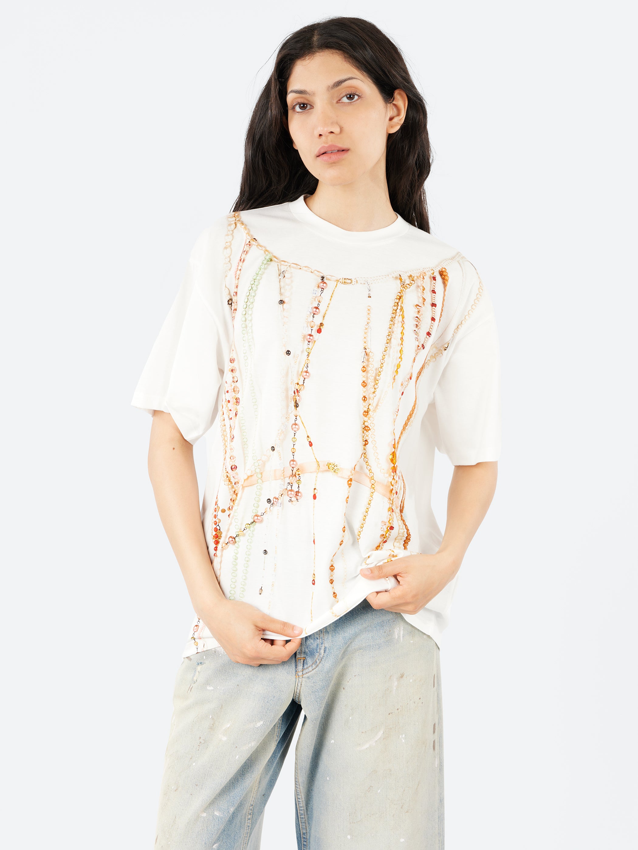 Pearl Print T-Shirt