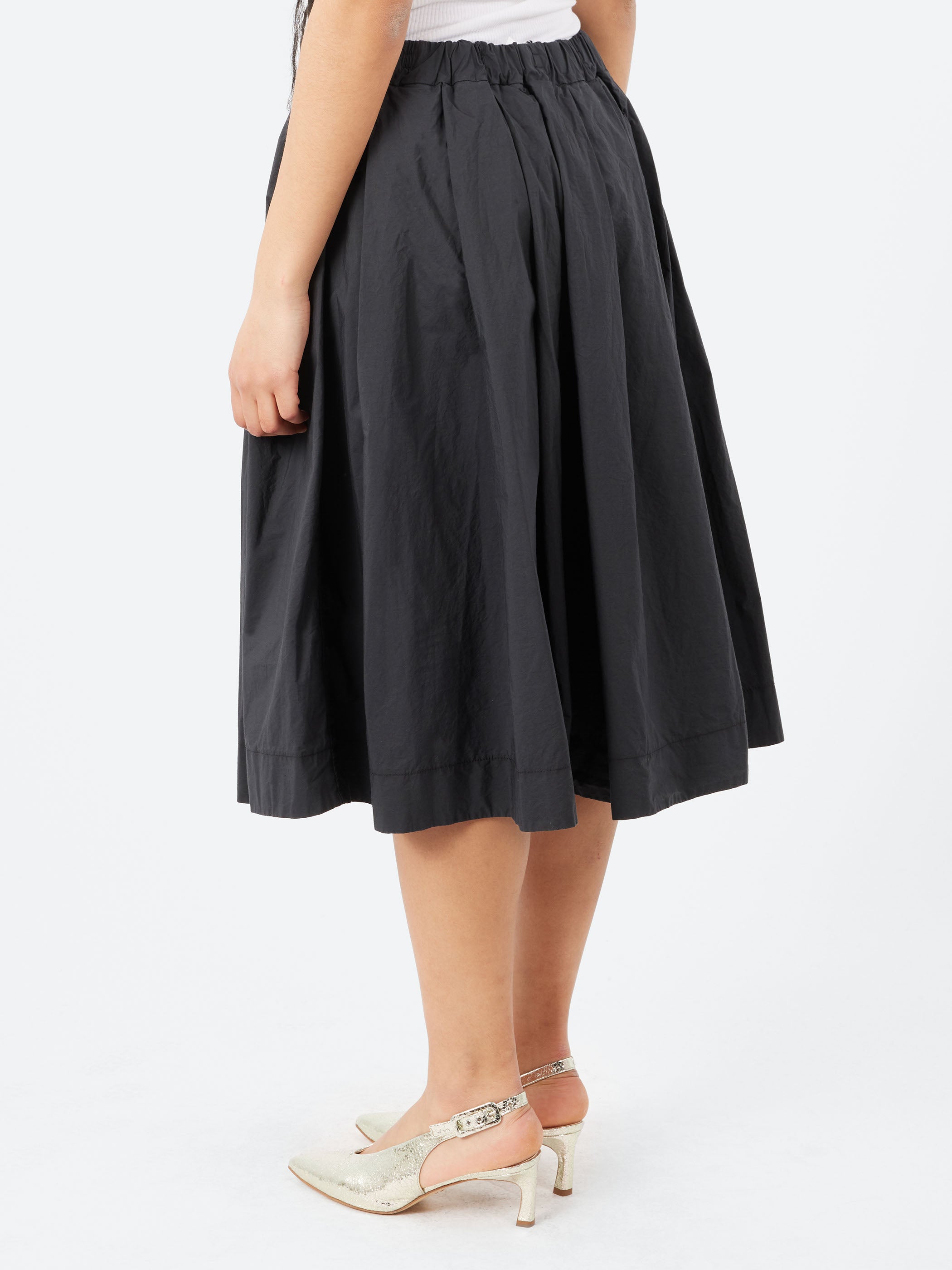 Pleated Short Skirt TC
