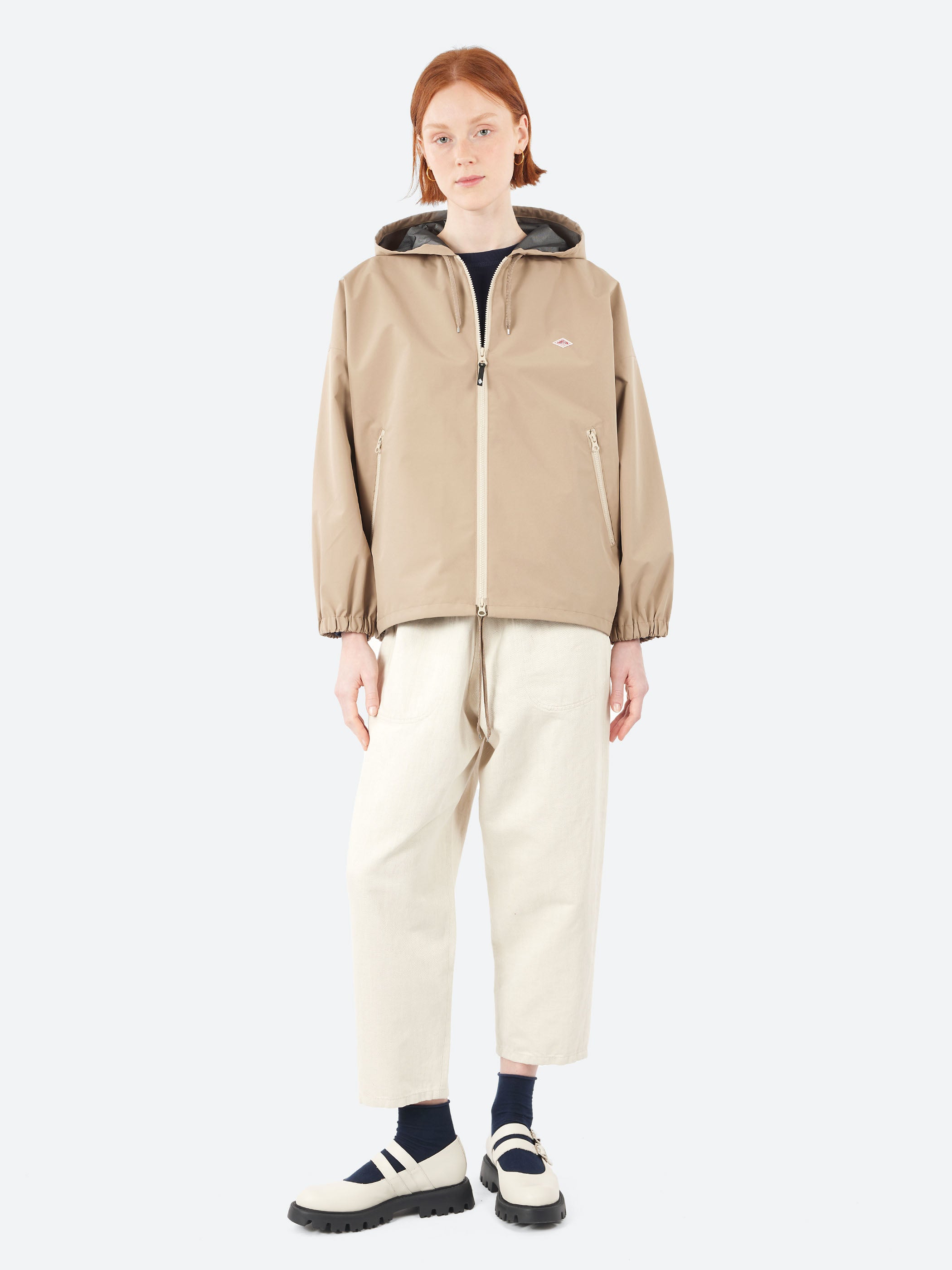 Women's 3-Layer Cloth Hooded Jacket