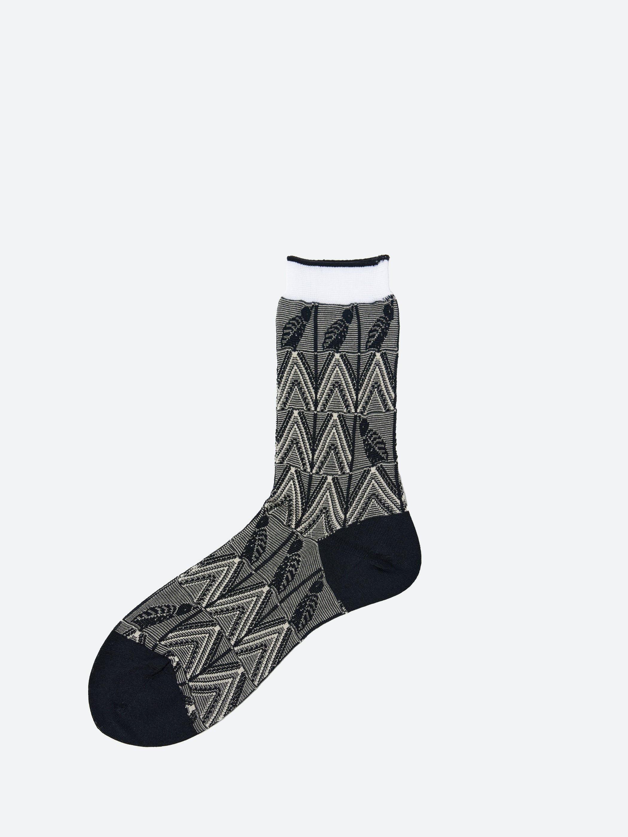 Leaf Bird Socks