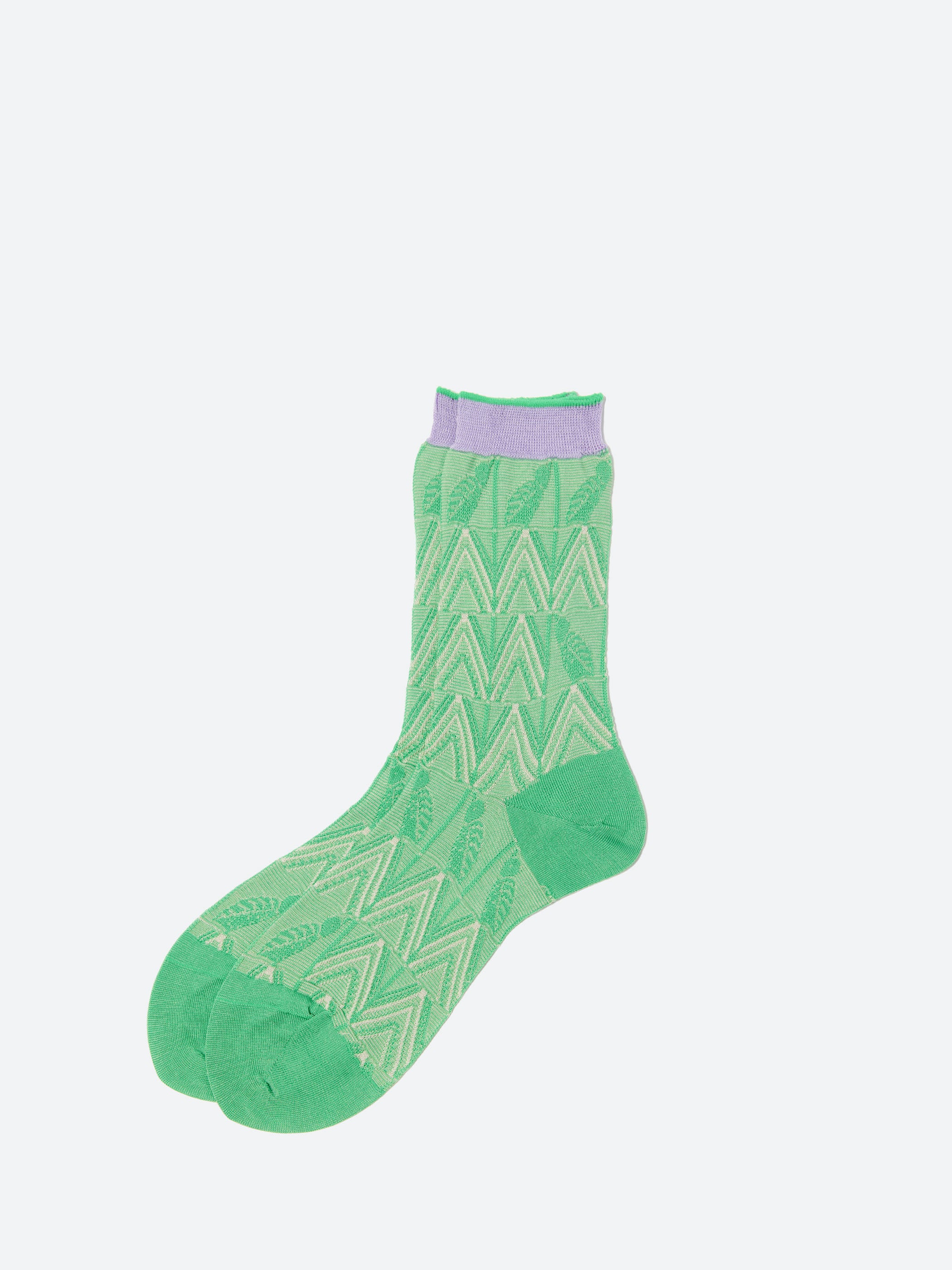 Leaf Bird Socks