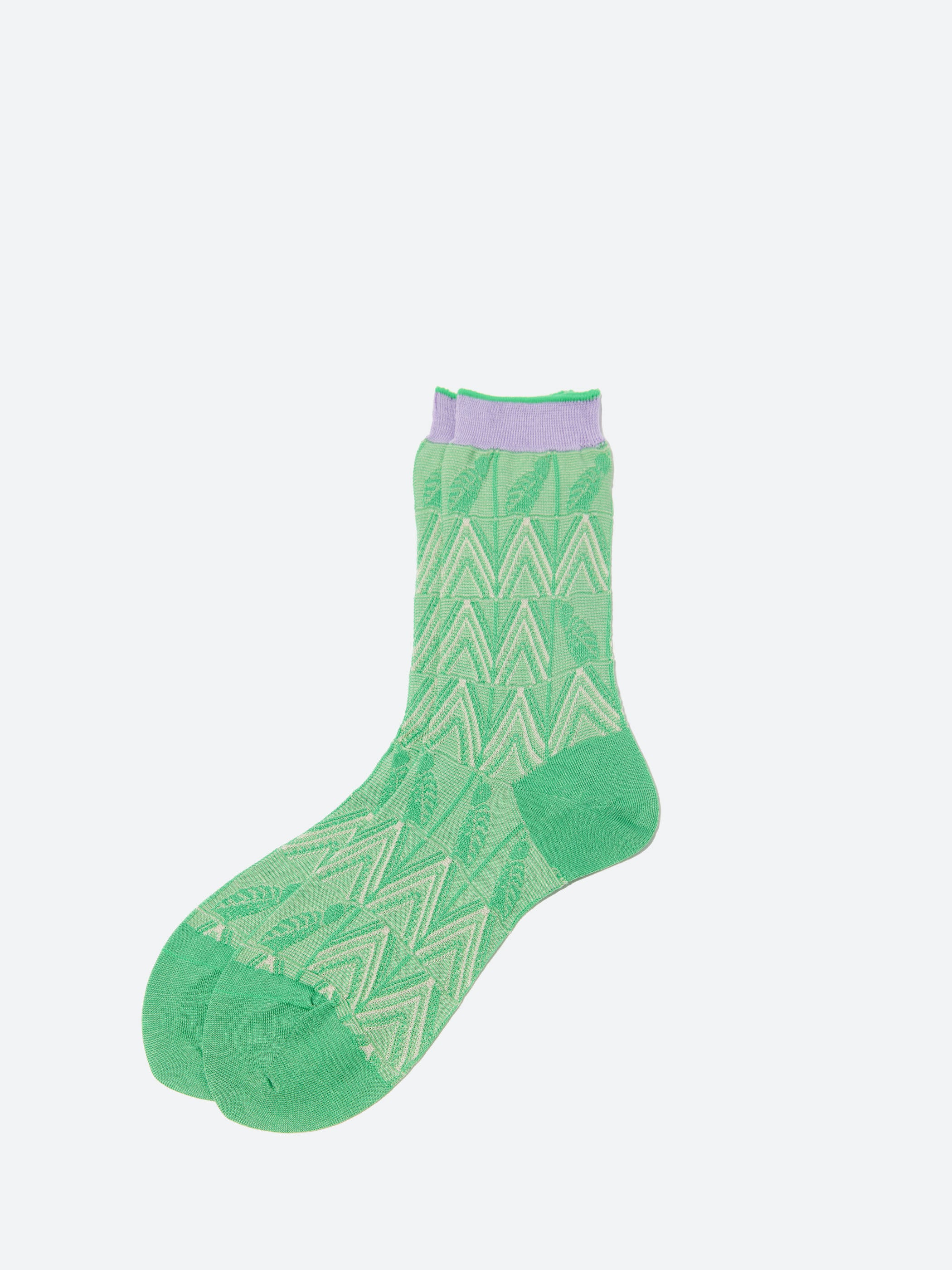 Leaf Bird Socks