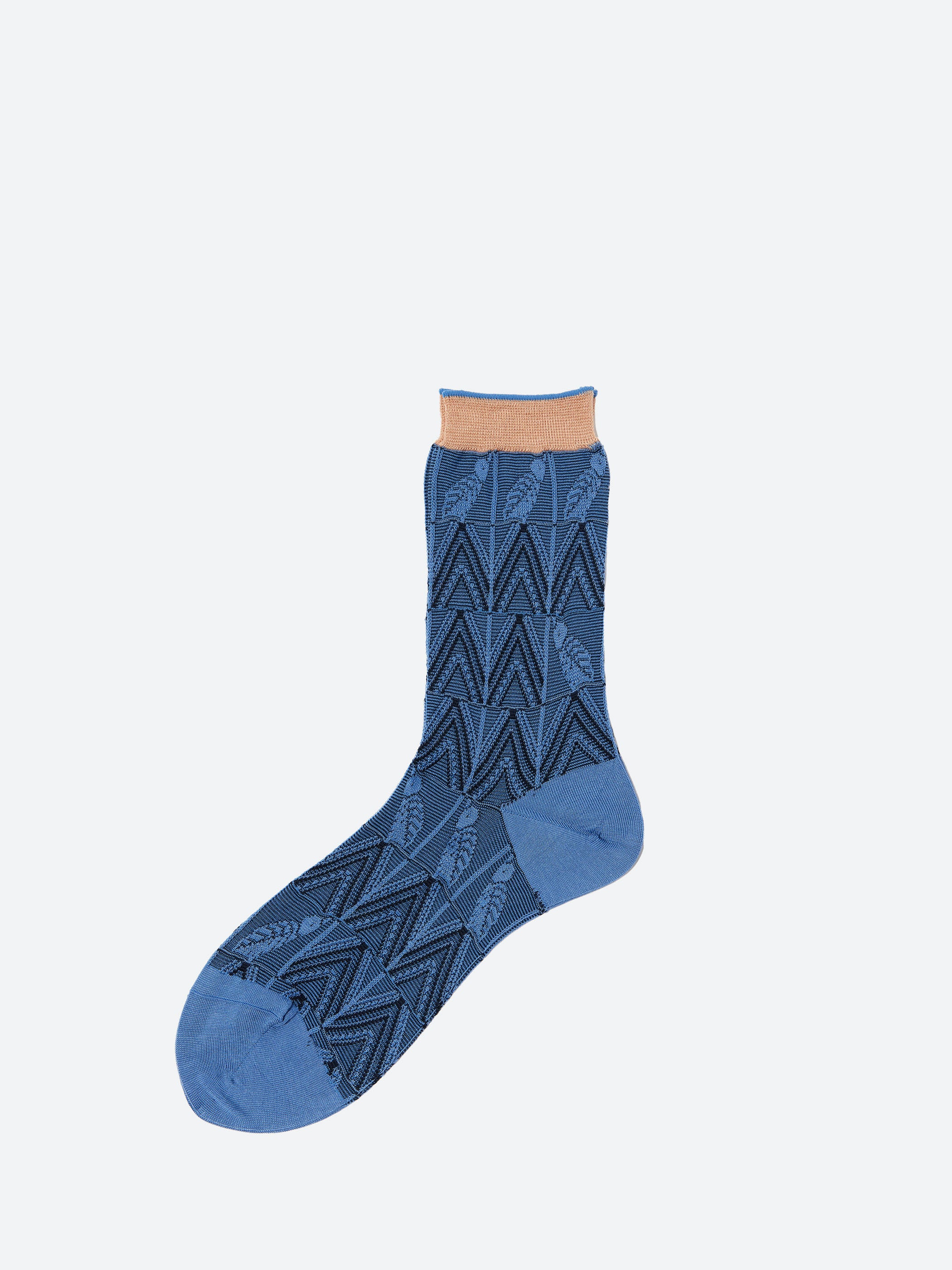 Leaf Bird Socks