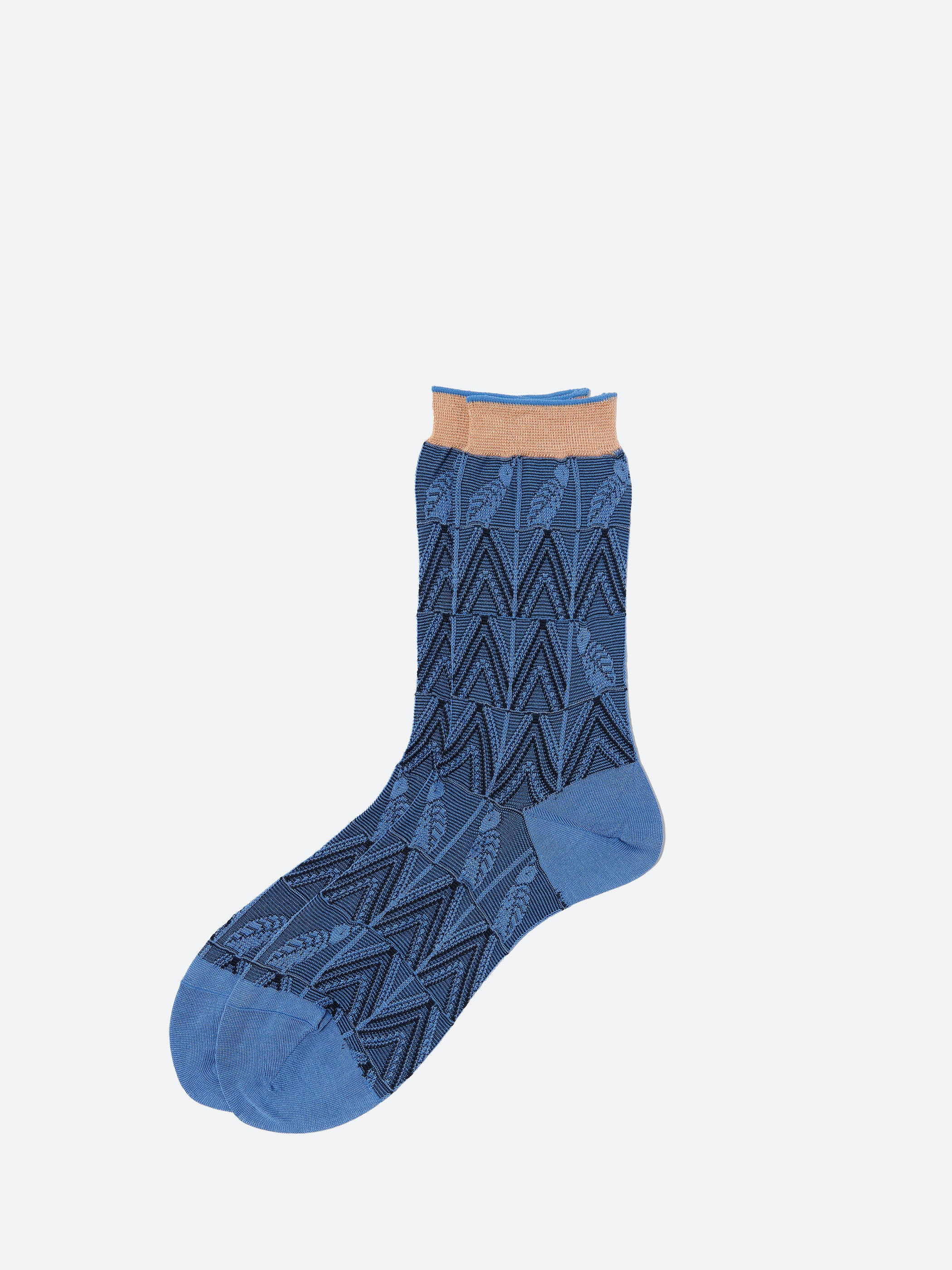 Leaf Bird Socks