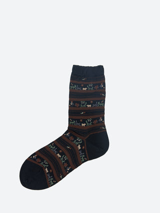 Antipast Parade on Safari Socks