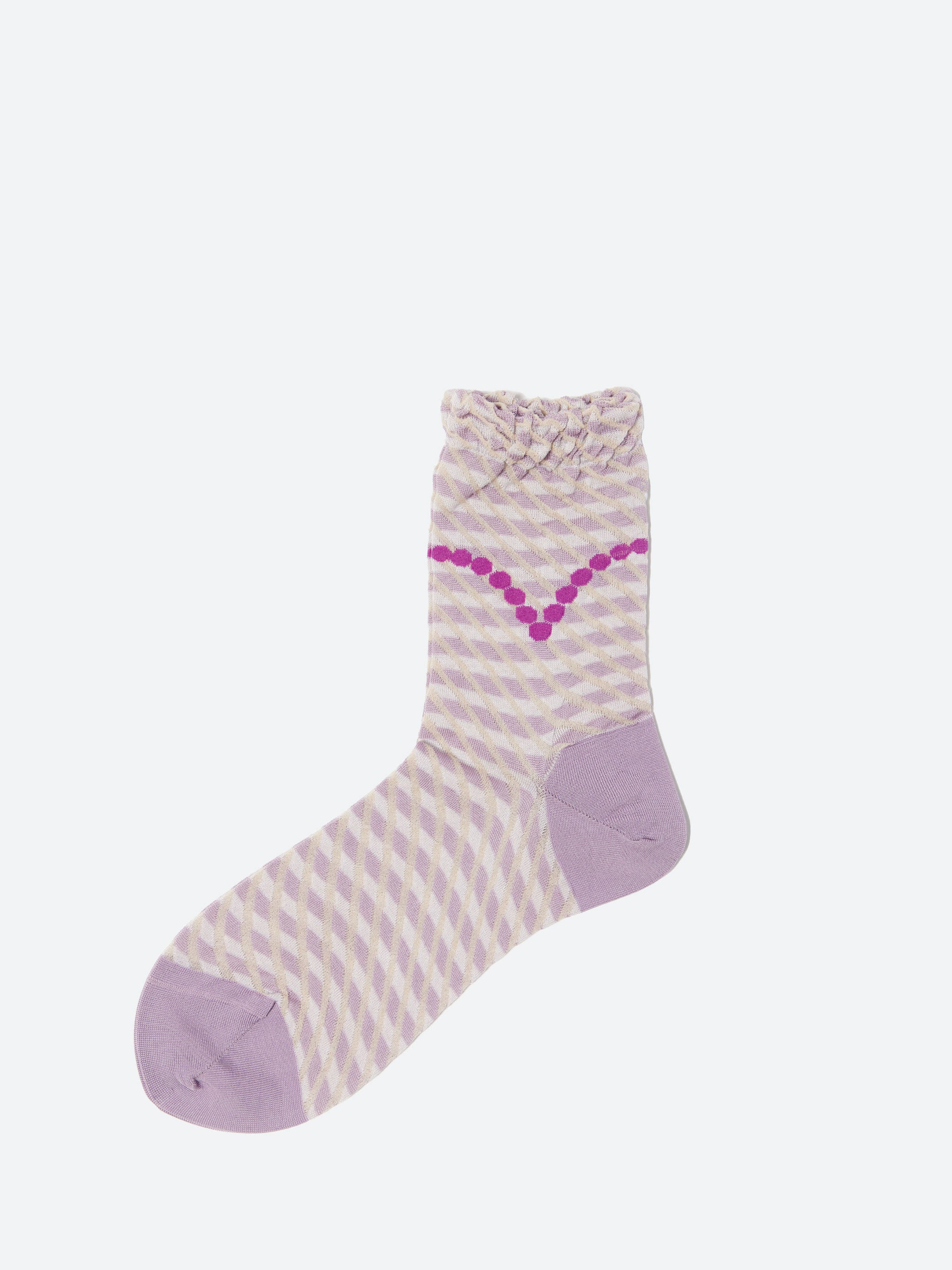 Candy Check Socks