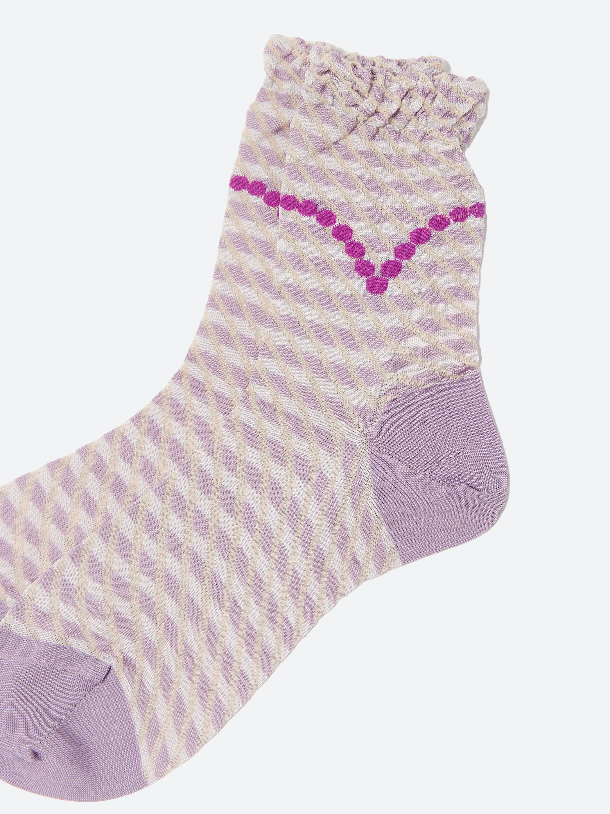 Candy Check Socks