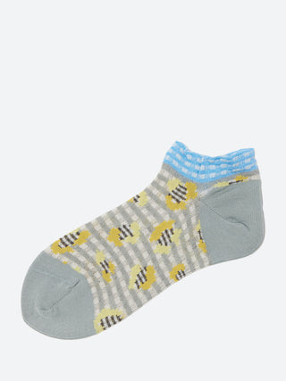 Antipast Jungle Check Short Socks