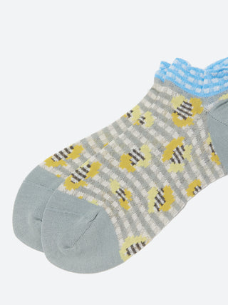 Antipast Jungle Check Short Socks