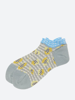Antipast Jungle Check Short Socks